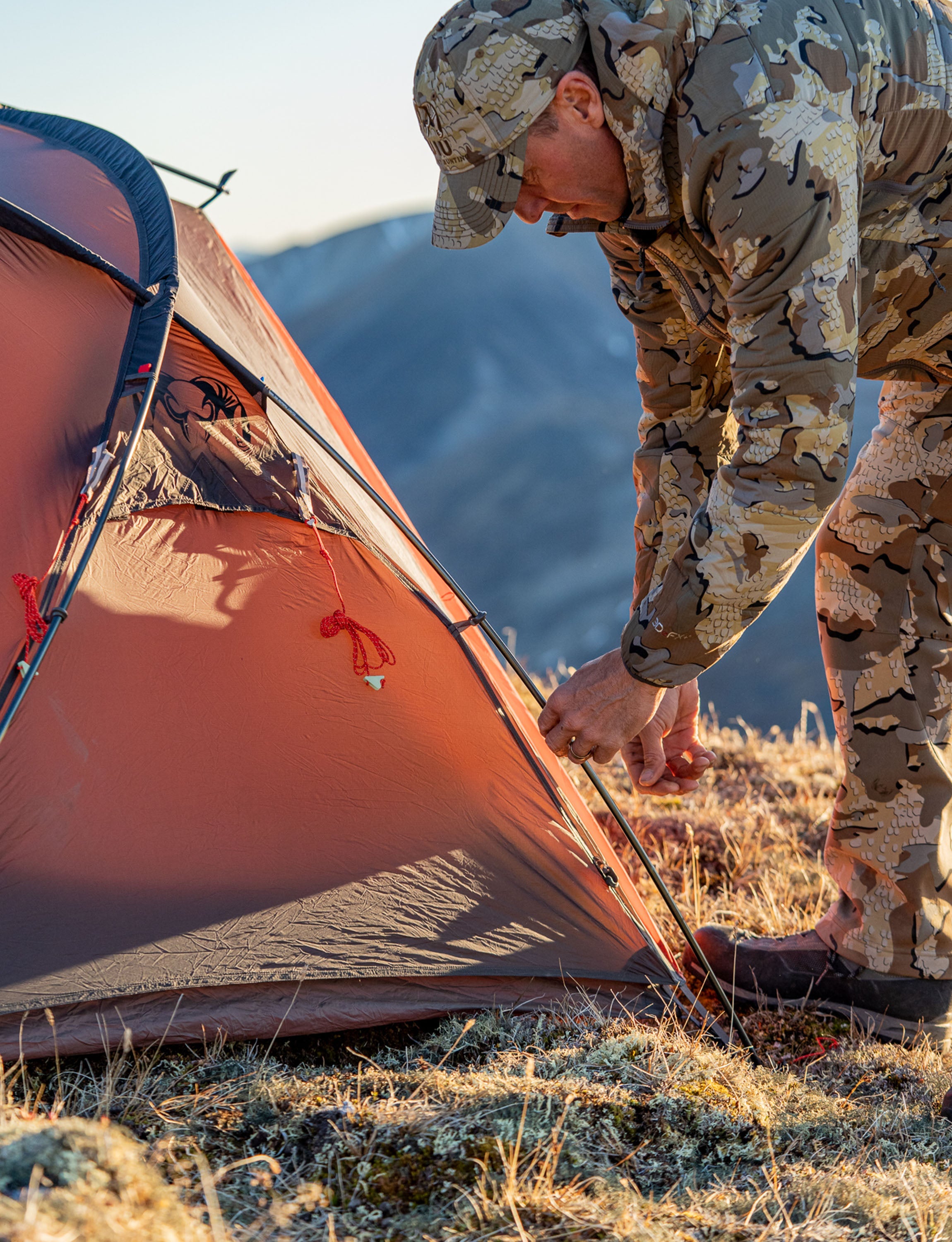 Mountain Star 2 Person Tent Set | Gunmetal-Orange - Image 19