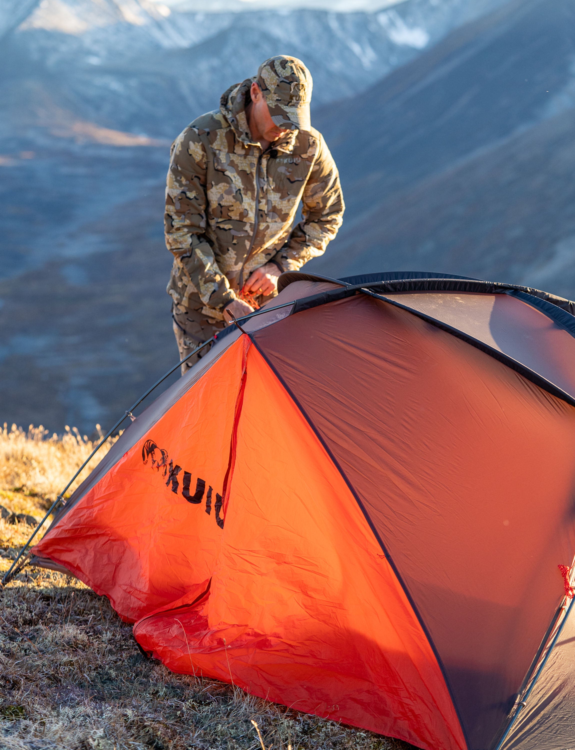 Mountain Star 2 Person Tent Set | Gunmetal-Orange - Image 20