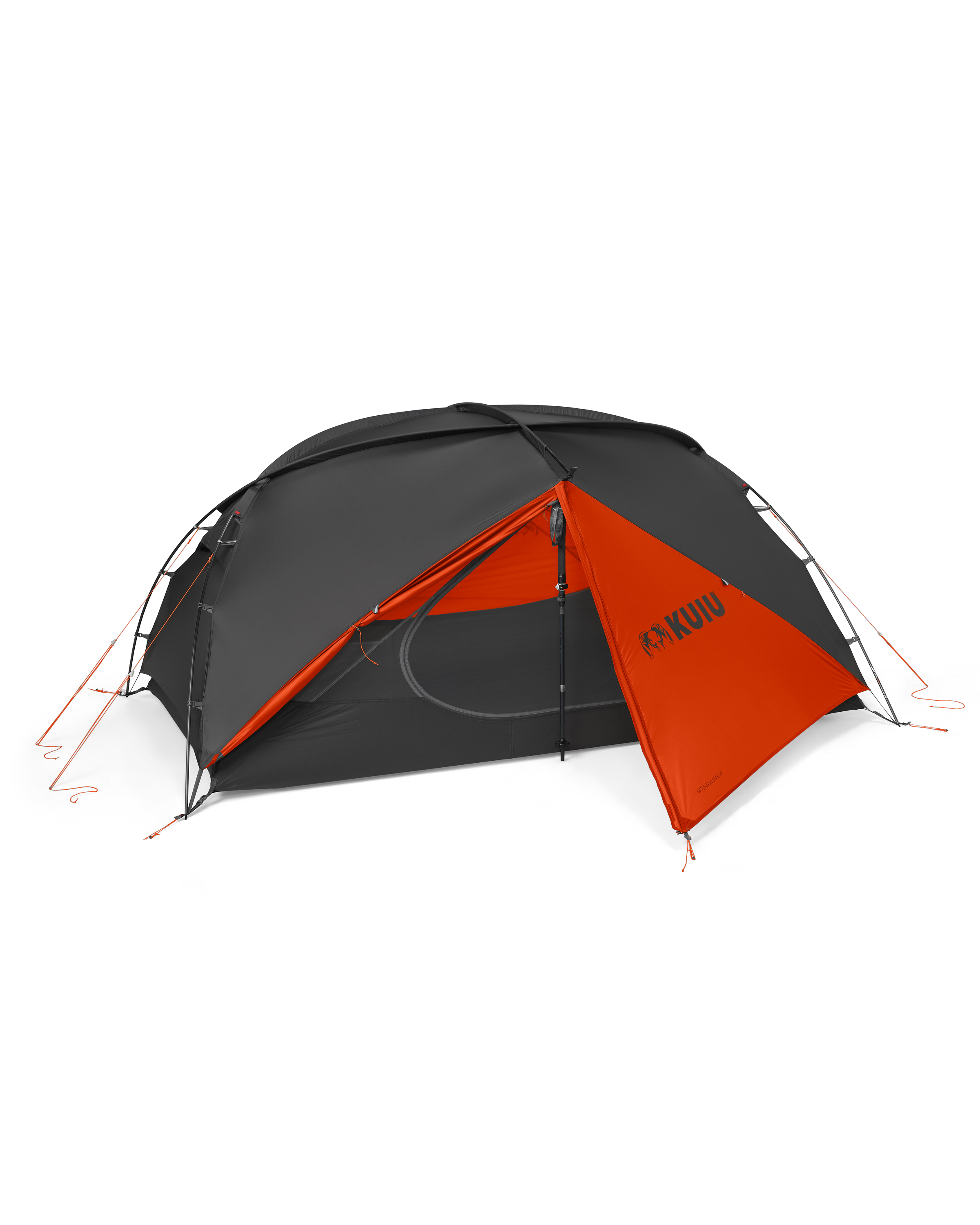 Mountain Star 2 Person Tent Set | Gunmetal-Orange - Image 2