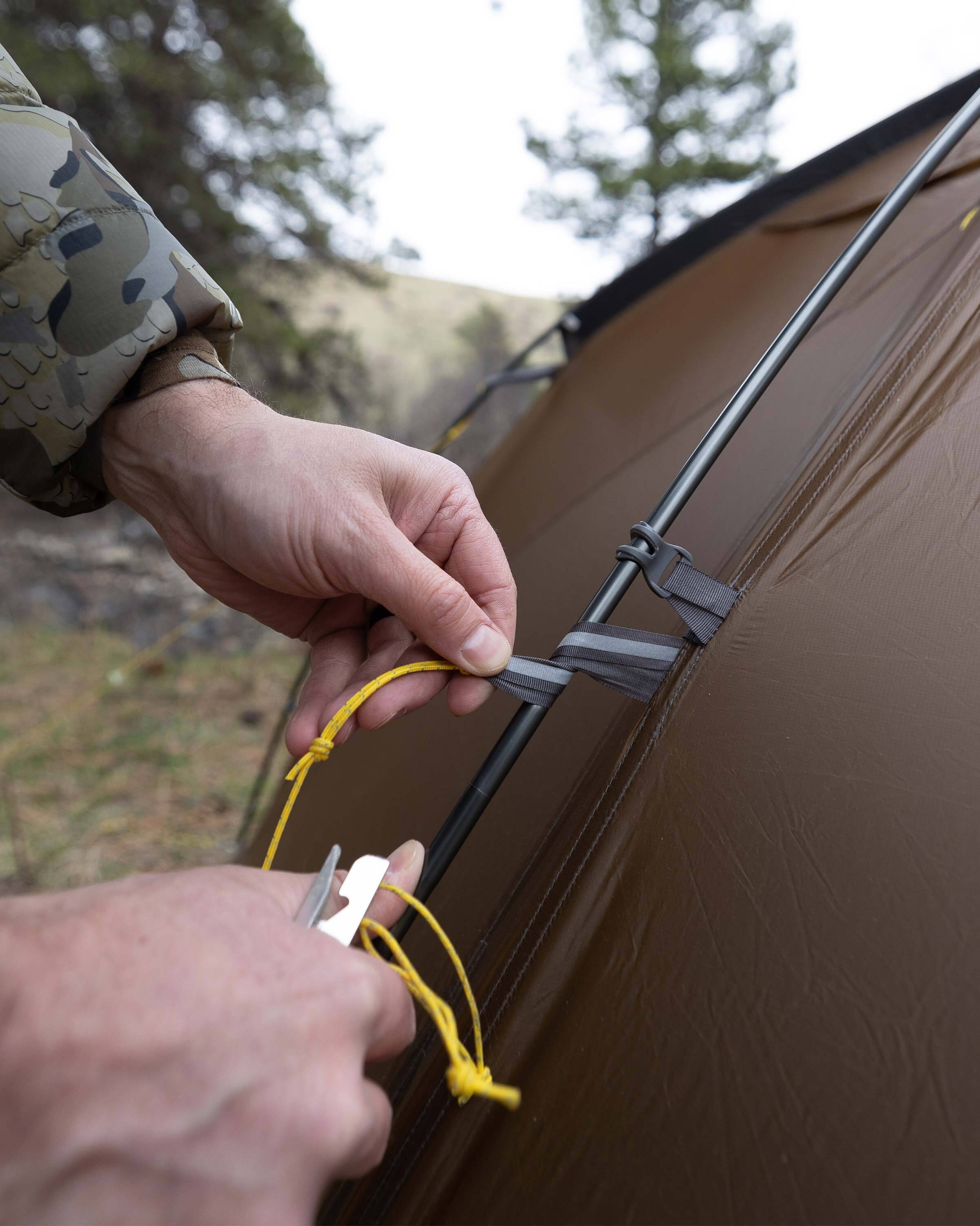 Mountain Star 3 Person Tent Set | Gunmetal-Camel - Image 15