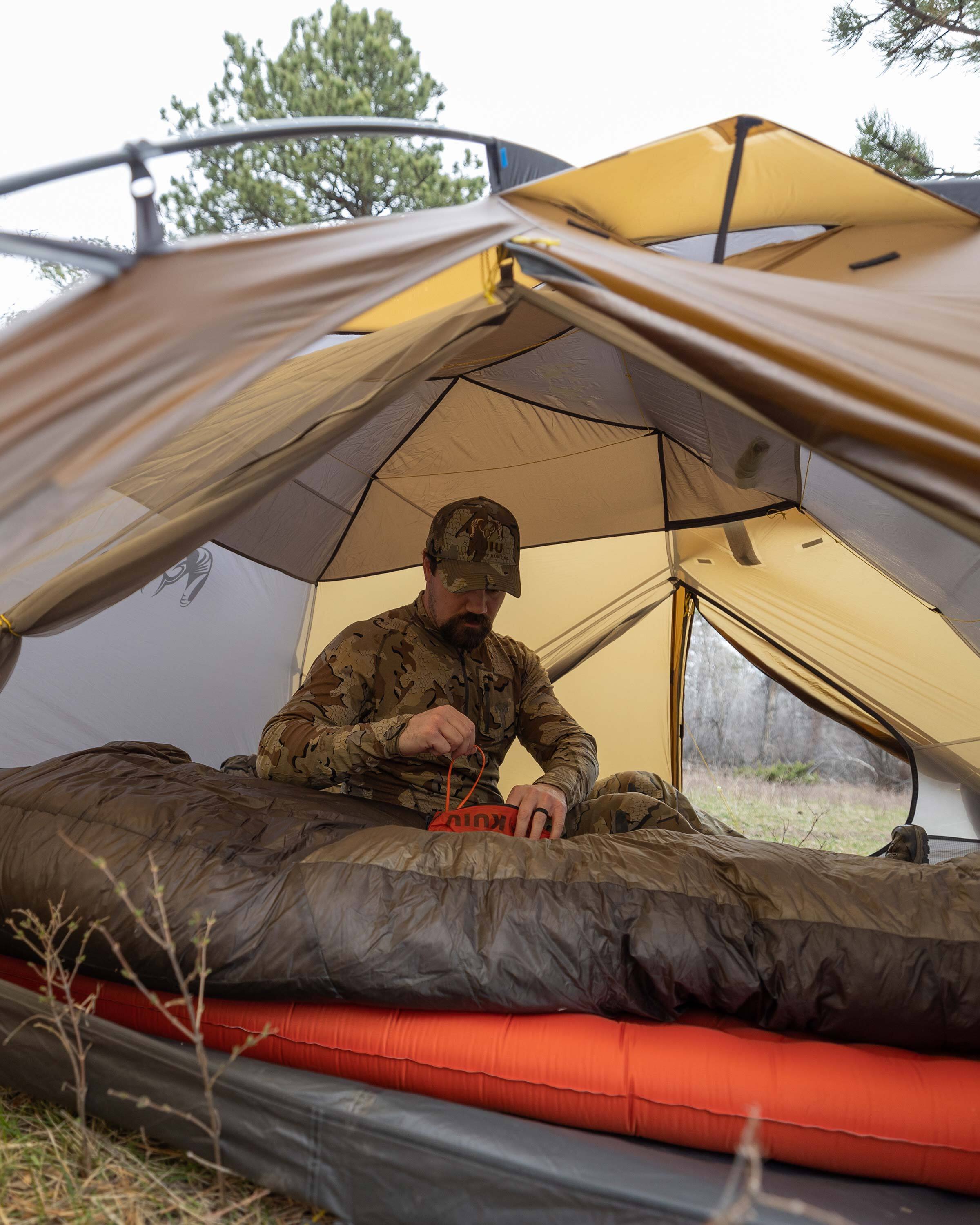 Mountain Star 3 Person Tent Set | Gunmetal-Camel - Image 12