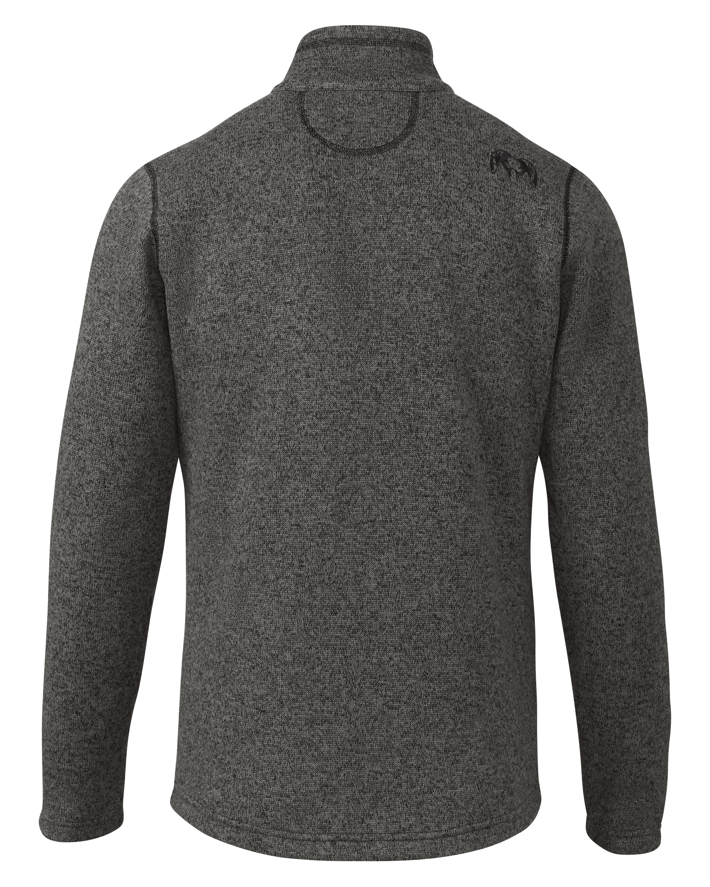 Base Camp Pullover Sweater | Charcoal Heather - Image 2