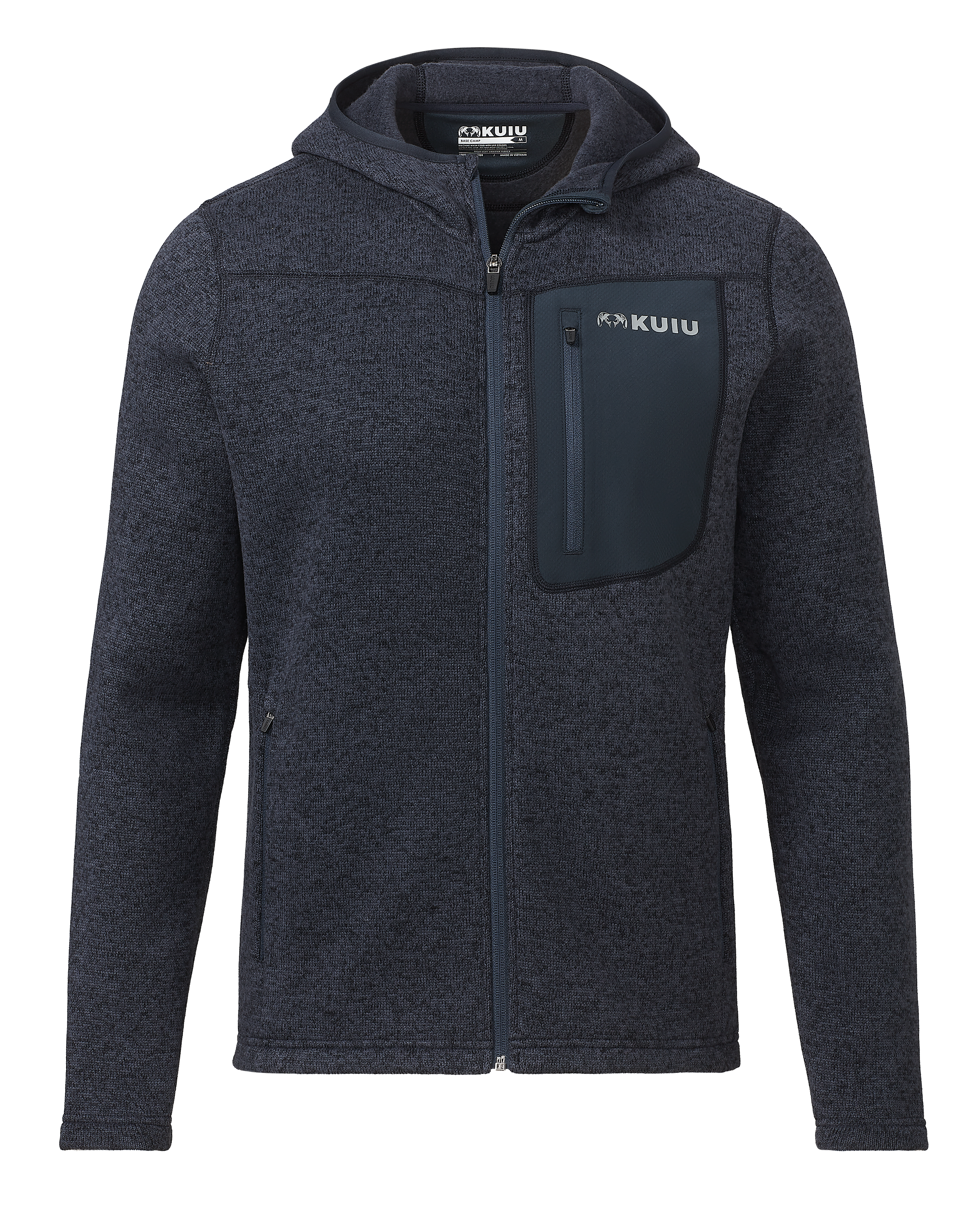 Base Camp Hooded Sweater | Steel Blue Heather