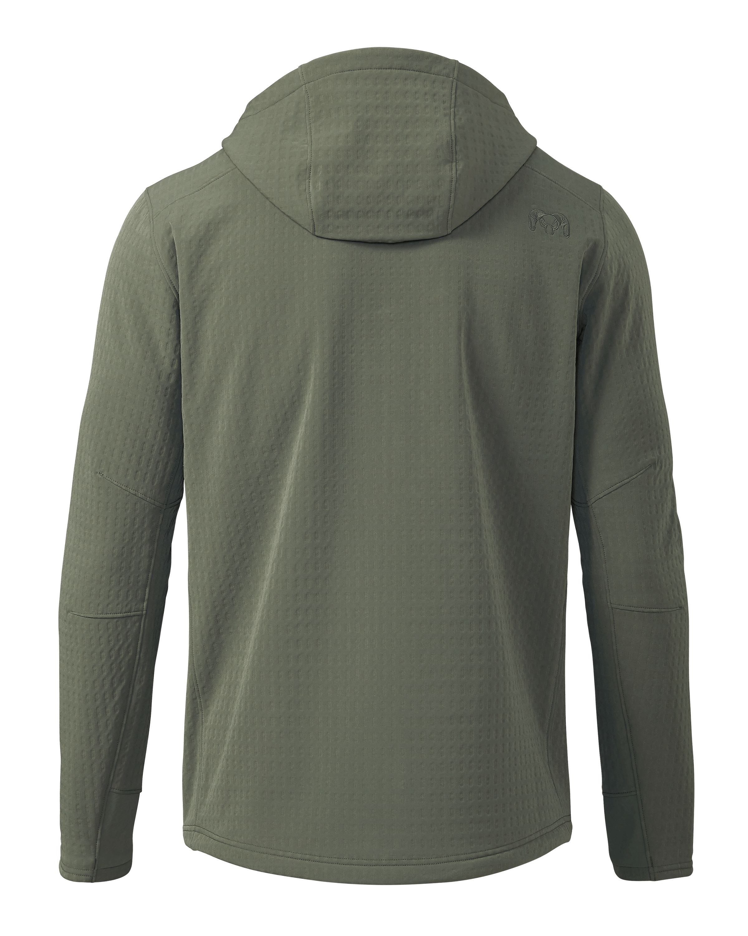 Blockfield Fleece Hoodie | Dark Sage - Image 2