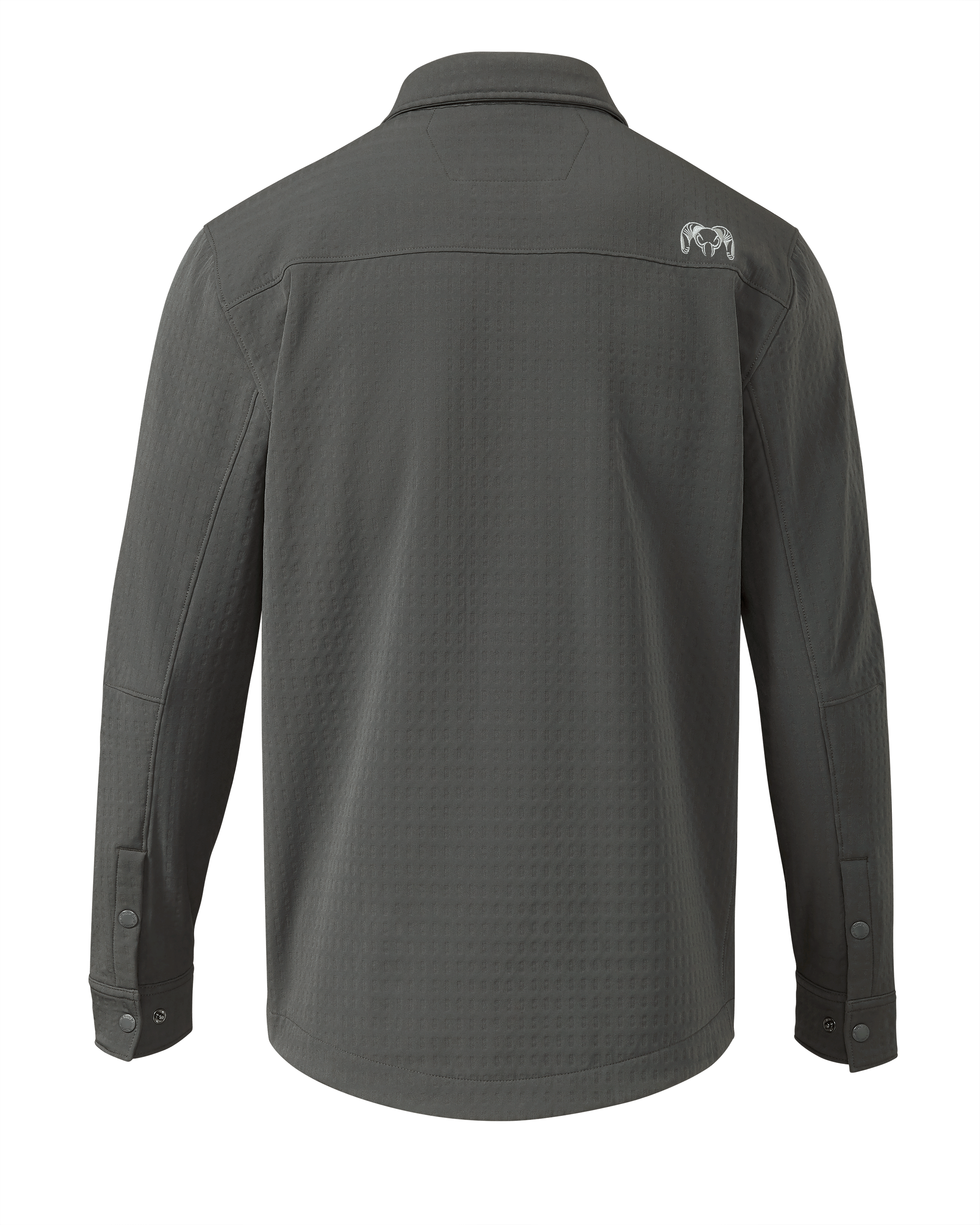 Blockfield Fleece Shirt Jacket | Gunmetal - Image 2