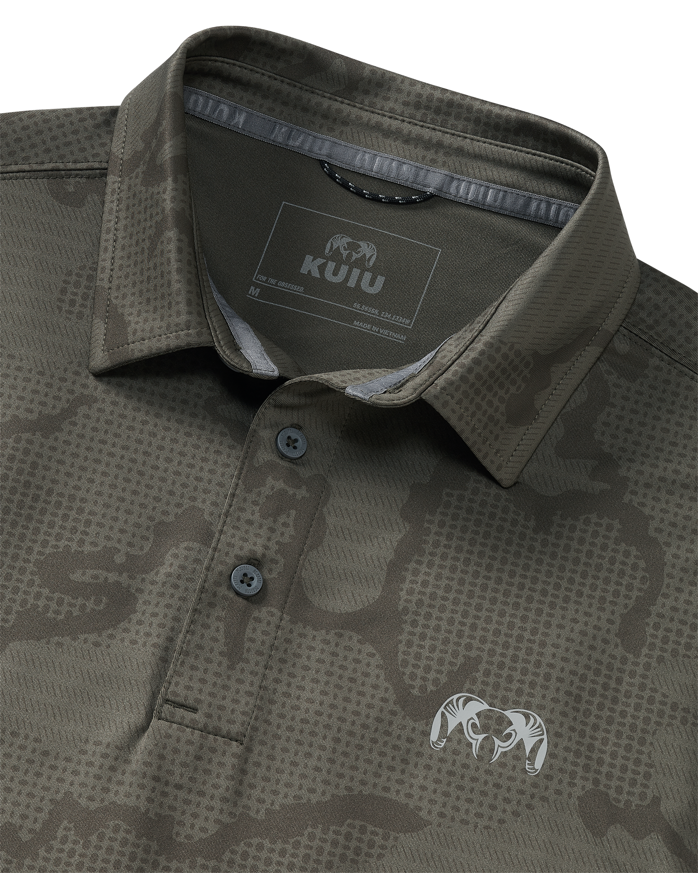 KUIU Performance Polo | Ash Tonal - Image 2