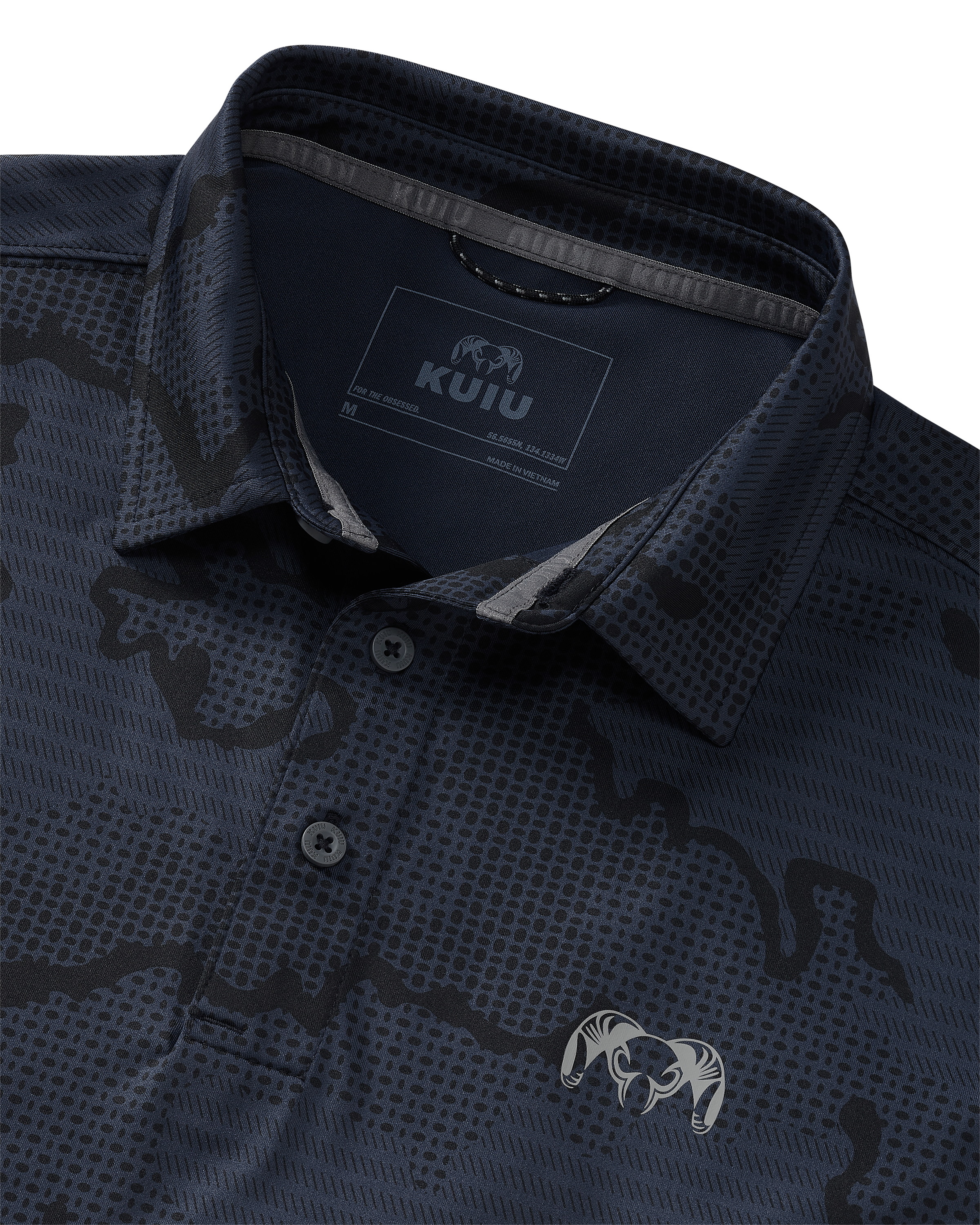 KUIU Performance Polo | Steel Blue Tonal - Image 2