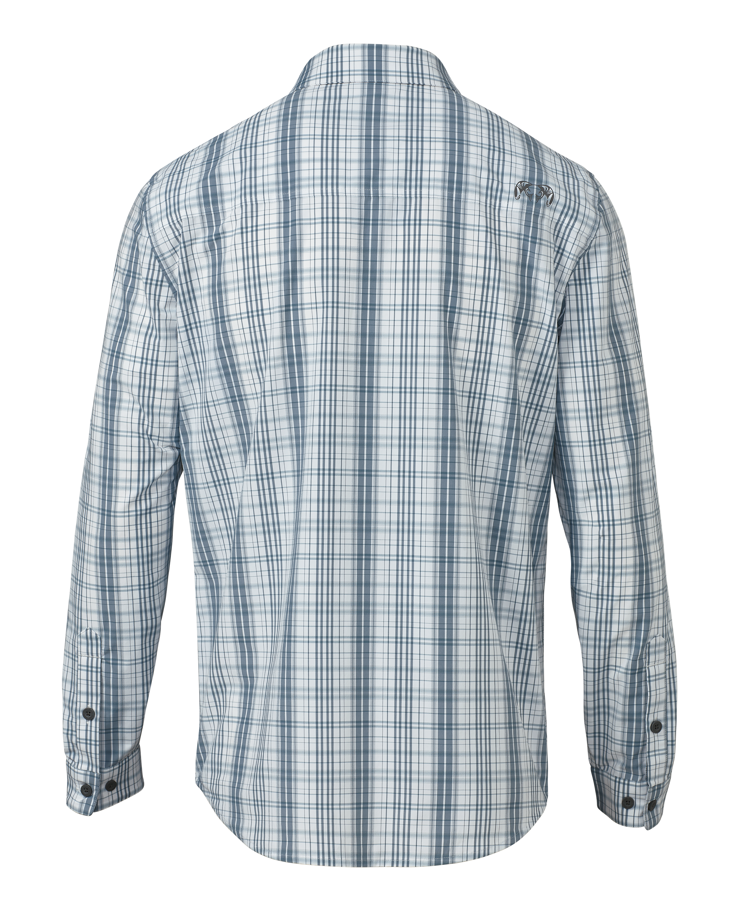 Borrego LS Shirt | Gravel Plaid - Image 2