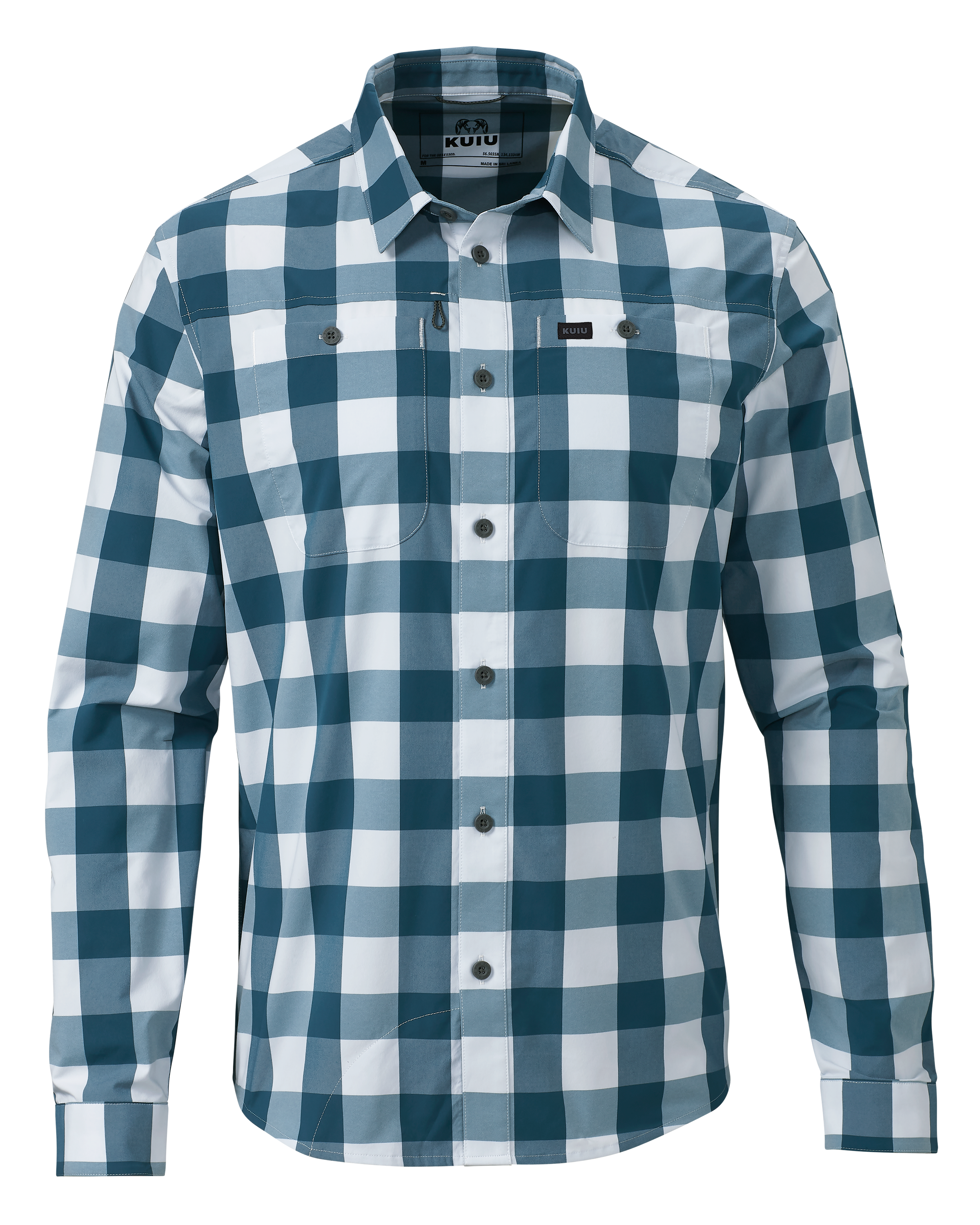 Borrego LS Shirt | Lake Plaid