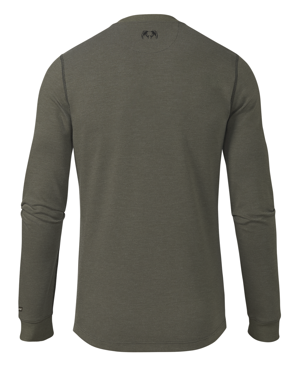 Canyon Waffle Henley | Ash Heather - Image 2