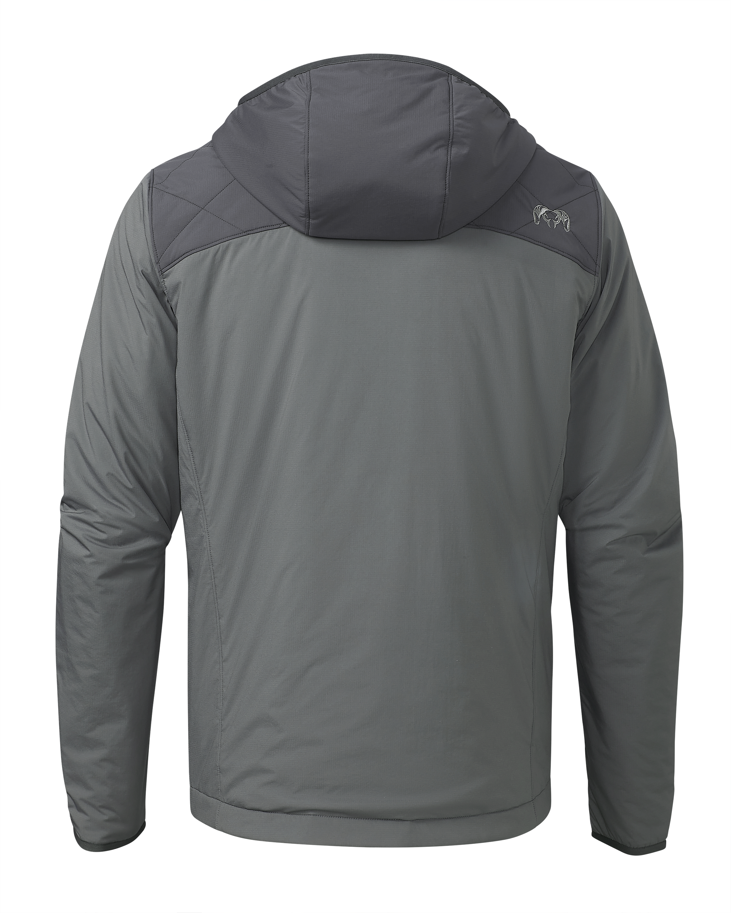 Transit Packable Hooded Jacket | Gunmetal/Stone - Image 2