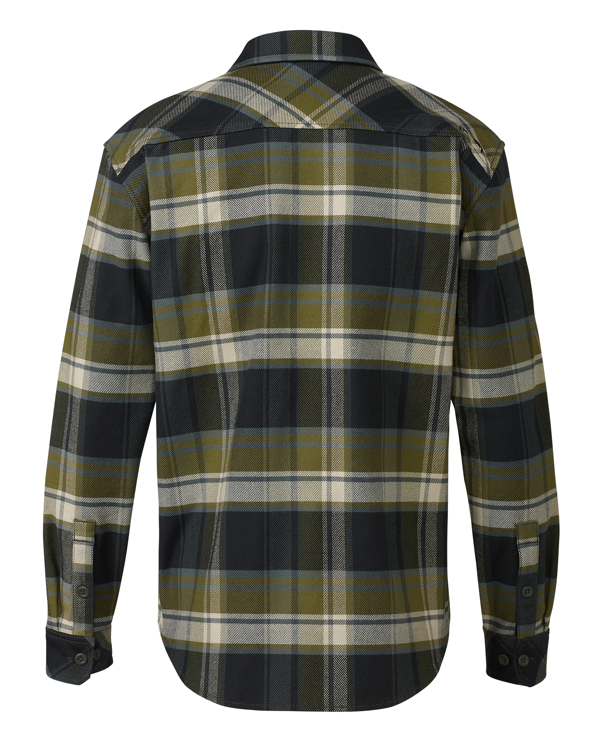 Flannel Heavyweight Shirt | Verde Check Plaid - Image 2