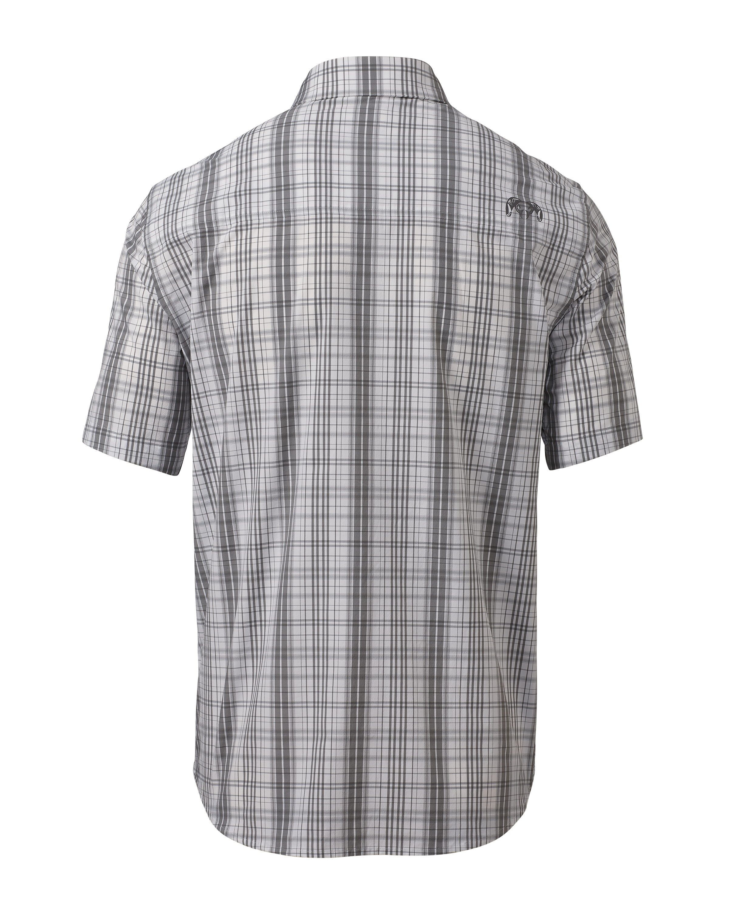 Borrego SS Shirt | Granite Plaid - Image 2