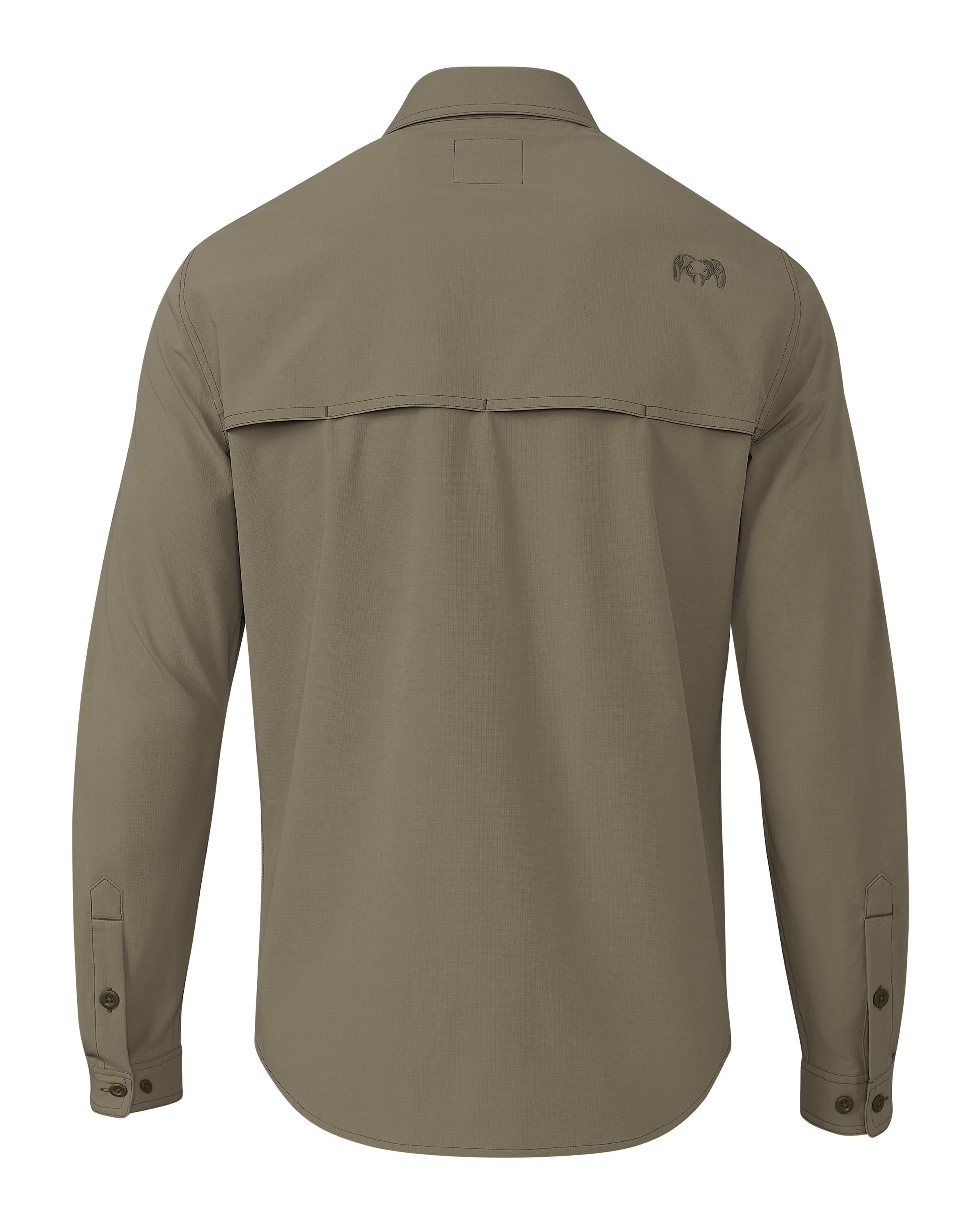 Gauge LS Work Shirt | Khaki - Image 2