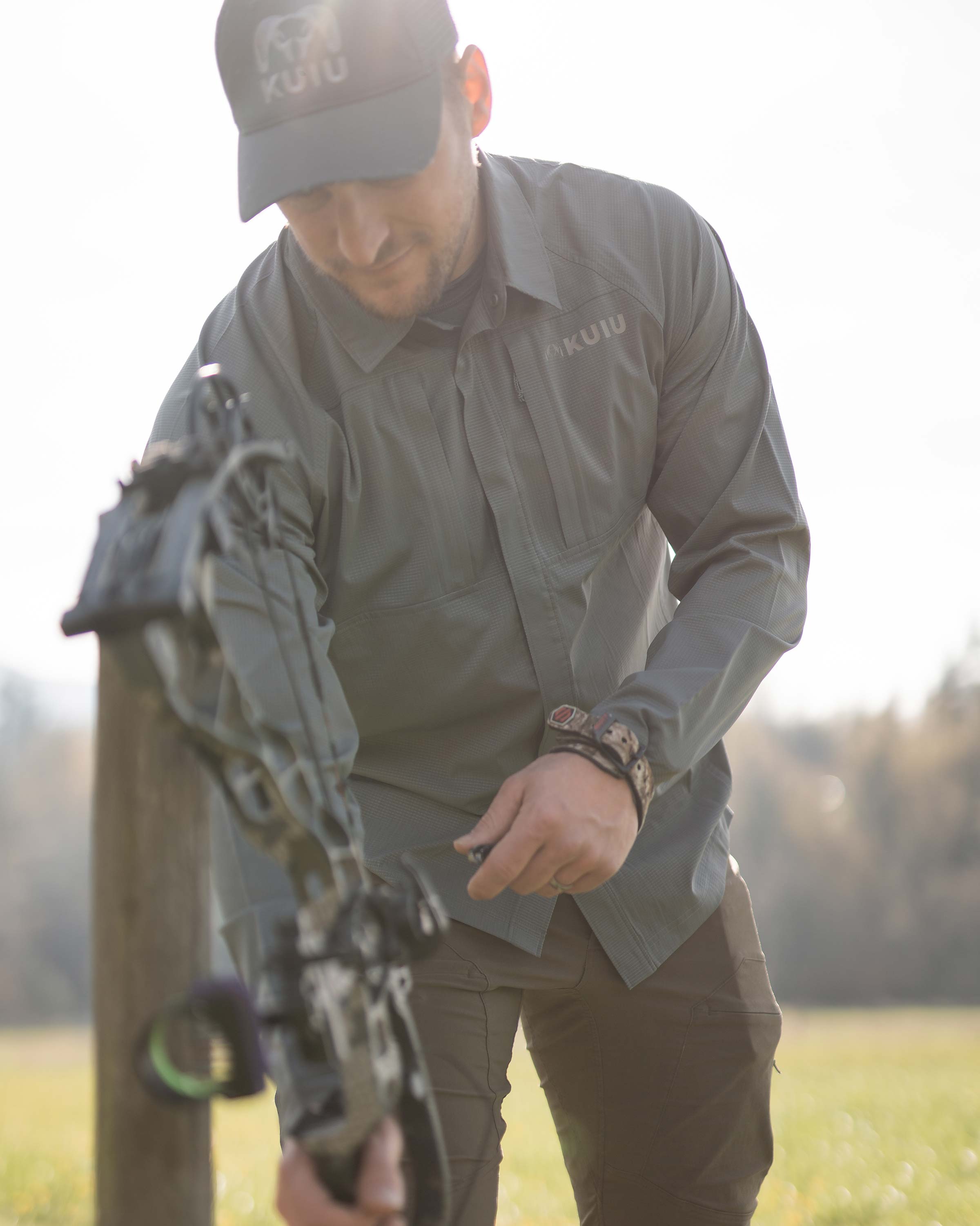 Tiburon Hybrid Snap Shirt | Verde - Image 7