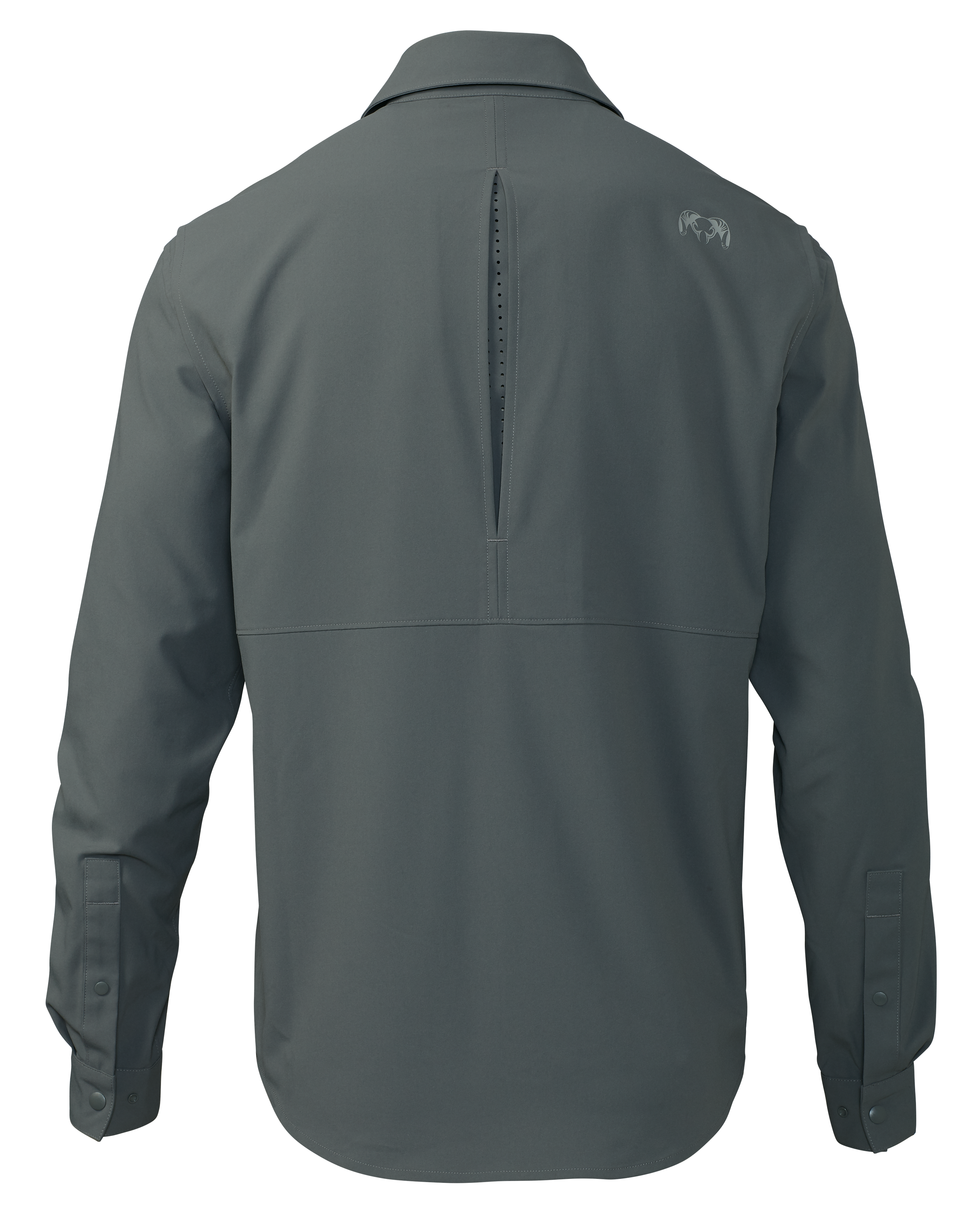 Mesa Vented LS Snap Shirt | Stone - Image 2