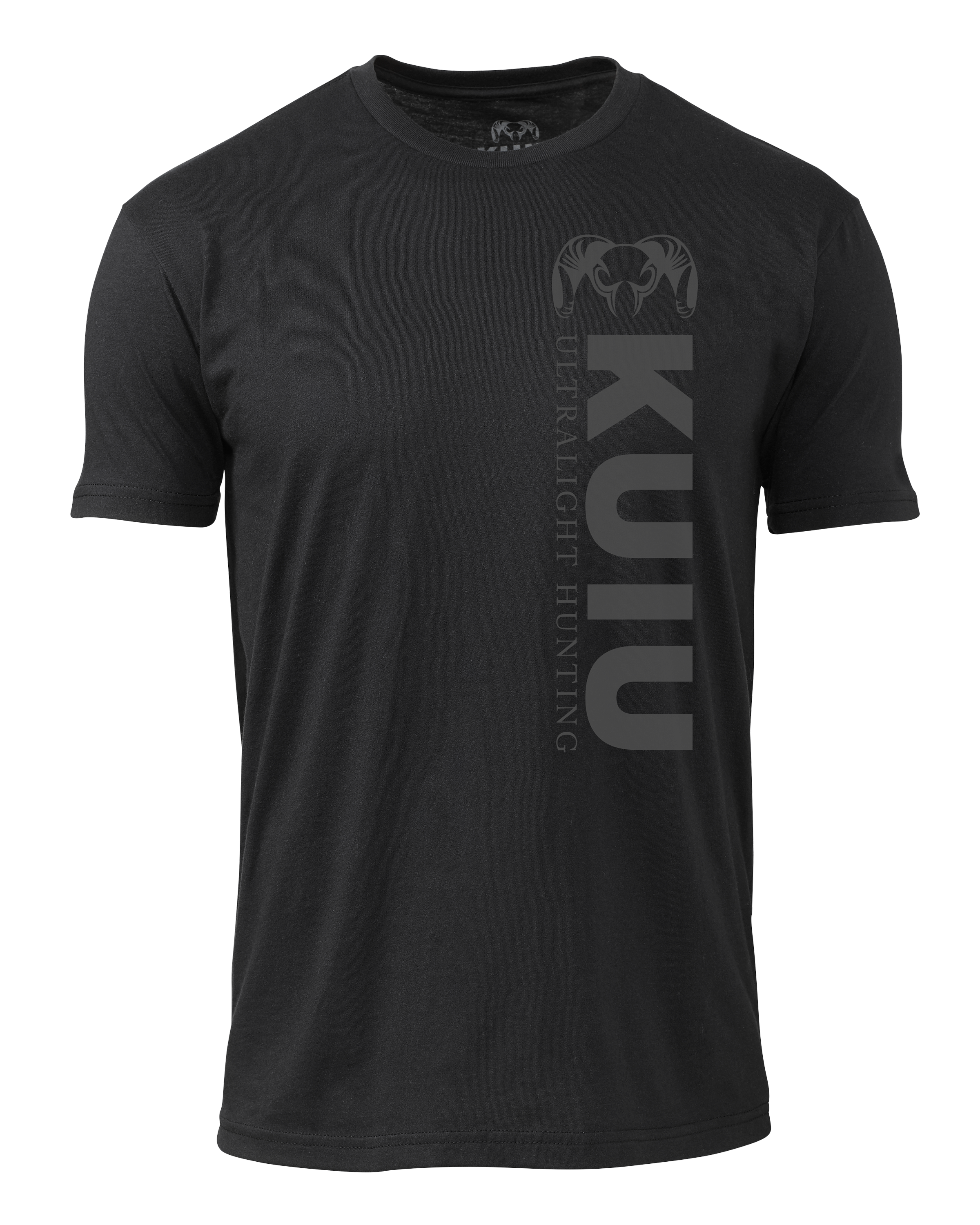 KUIU Solid Vertical T-Shirt | Black
