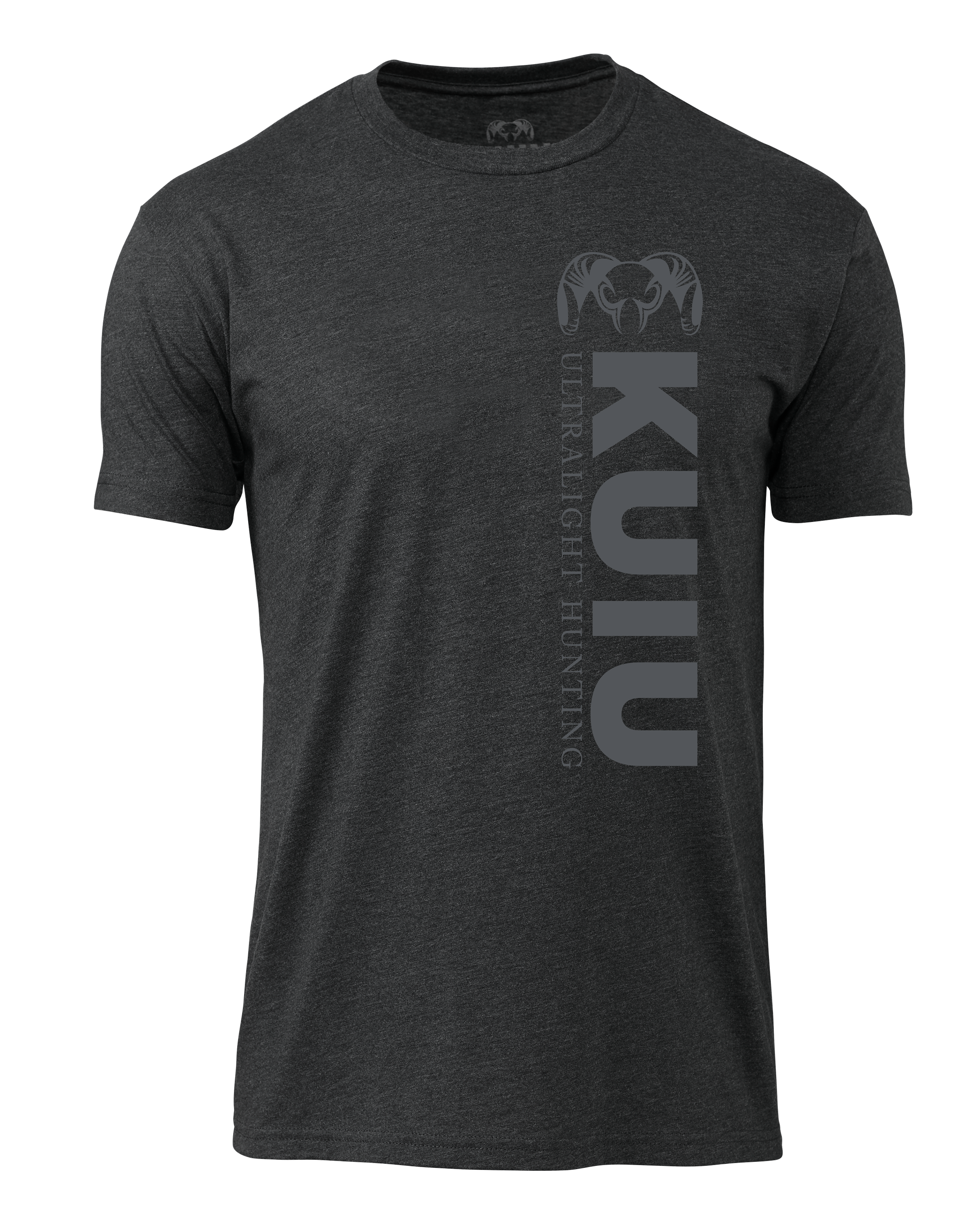 KUIU Solid Vertical T-Shirt | Charcoal