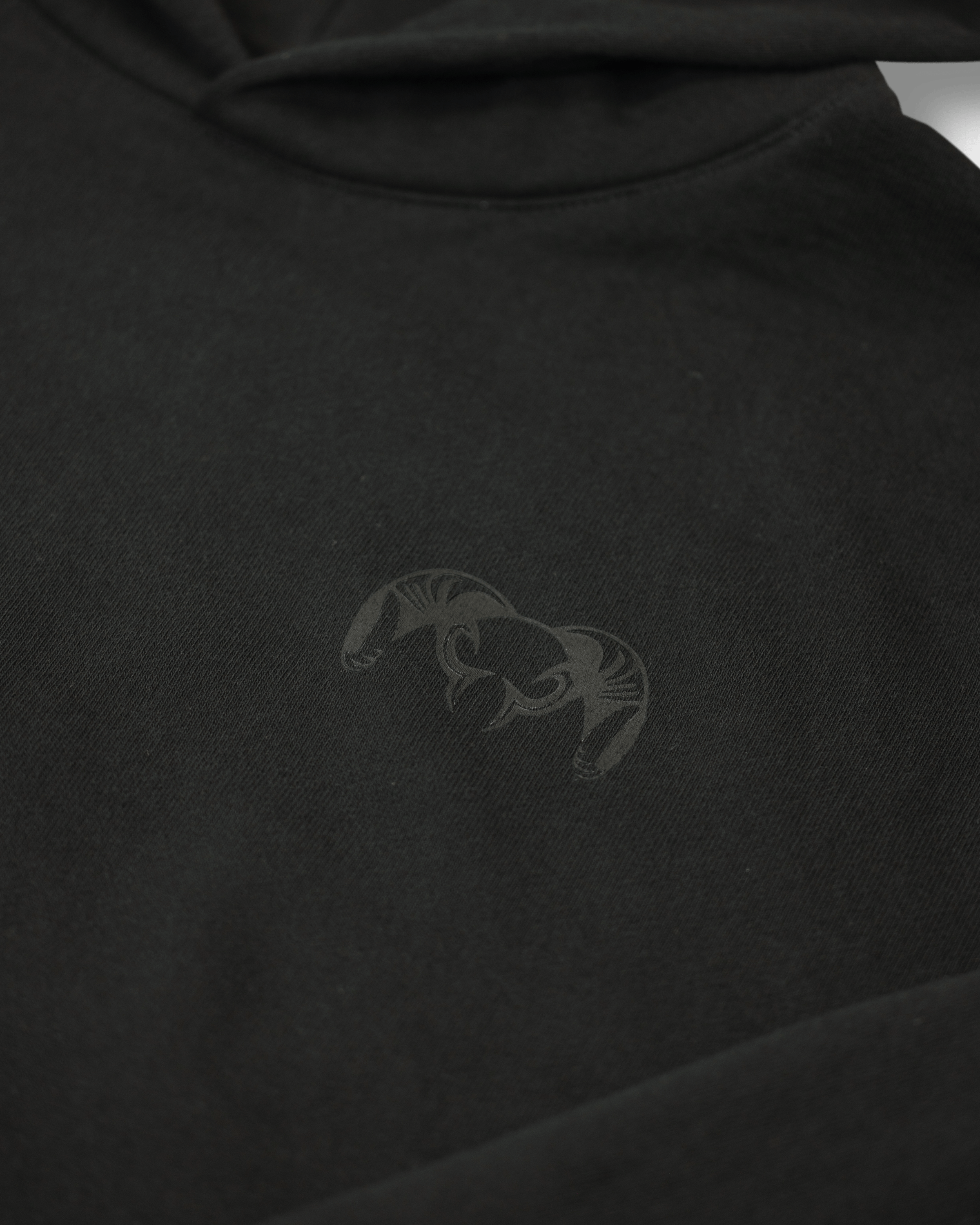 Workgrade Heavyweight Hoodie | Black - Image 2