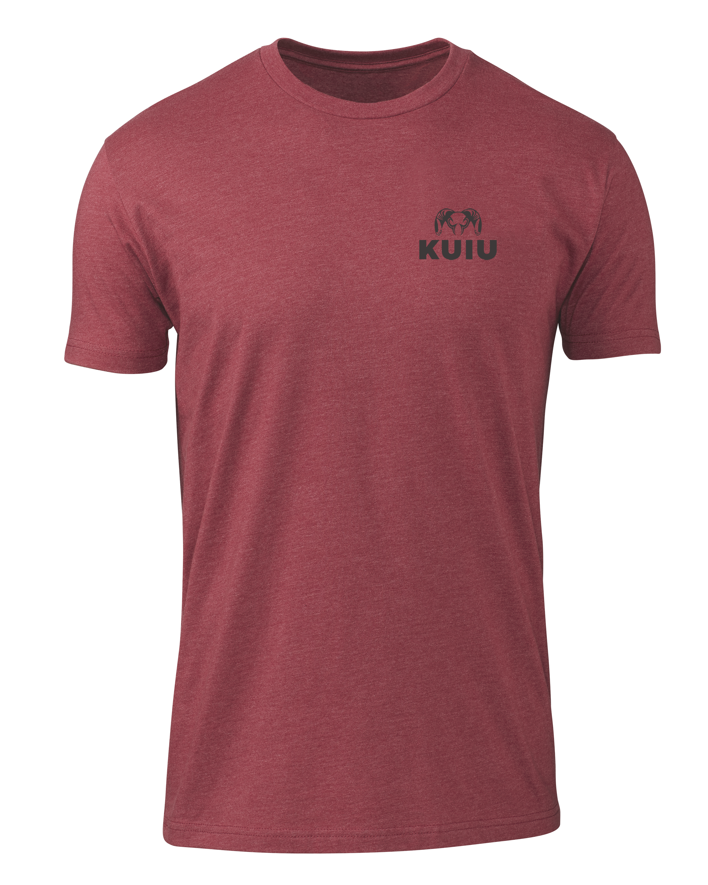 KUIU Ram Chest Logo T-Shirt | Cardinal