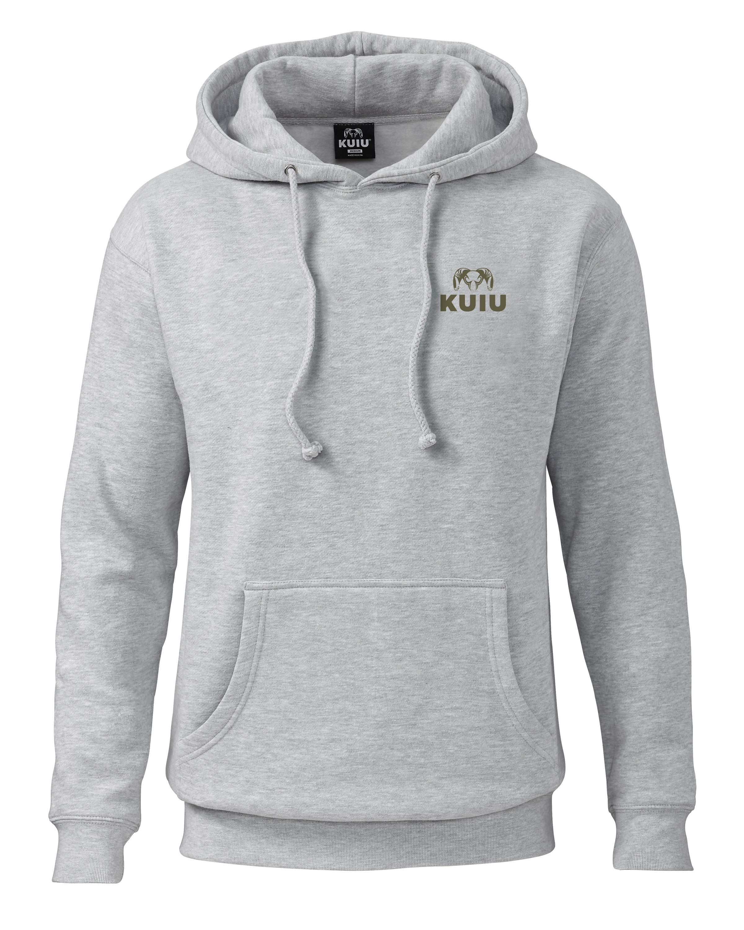 KUIU Valo Upland Hoodie | Heather Grey - Image 2