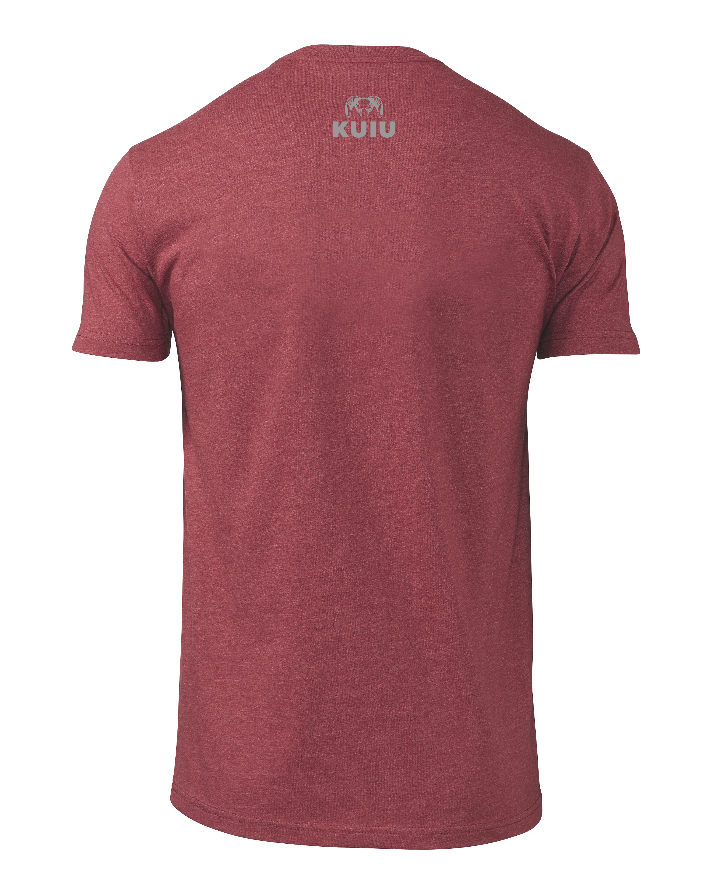 KUIU Here To Hunt Gritstone T-Shirt | Cardinal - Image 2