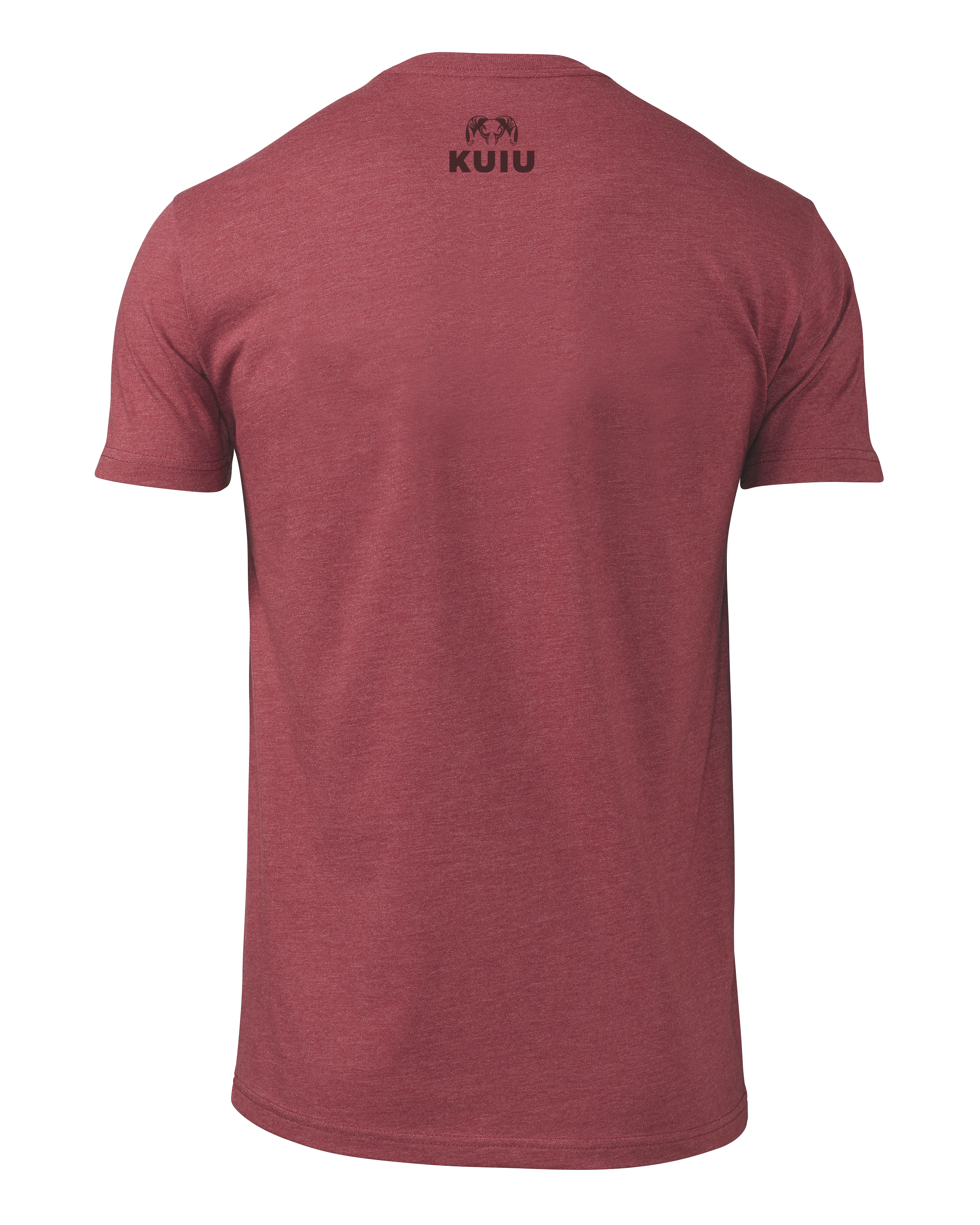 KUIU Here To Hunt Logo T-Shirt | Cardinal - Image 2