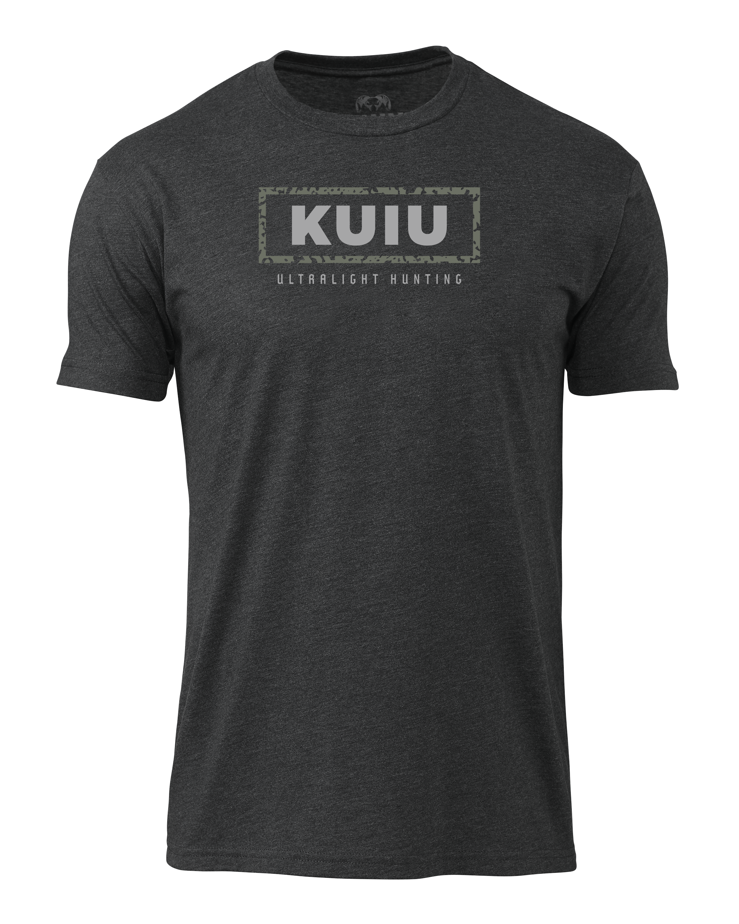 KUIU Box Logo T-Shirt | Charcoal