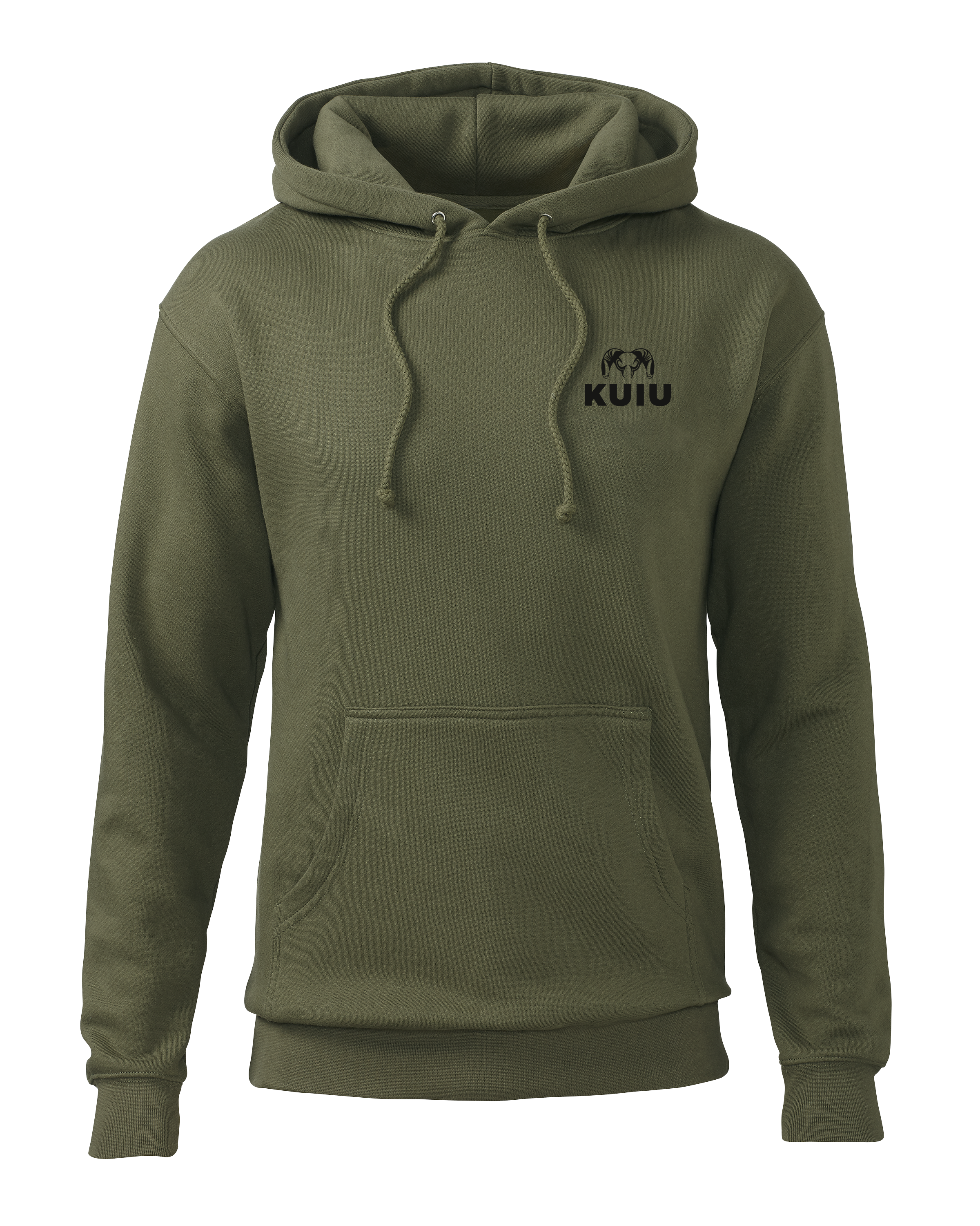 KUIU Elk Skull Hoodie | Army - Image 2