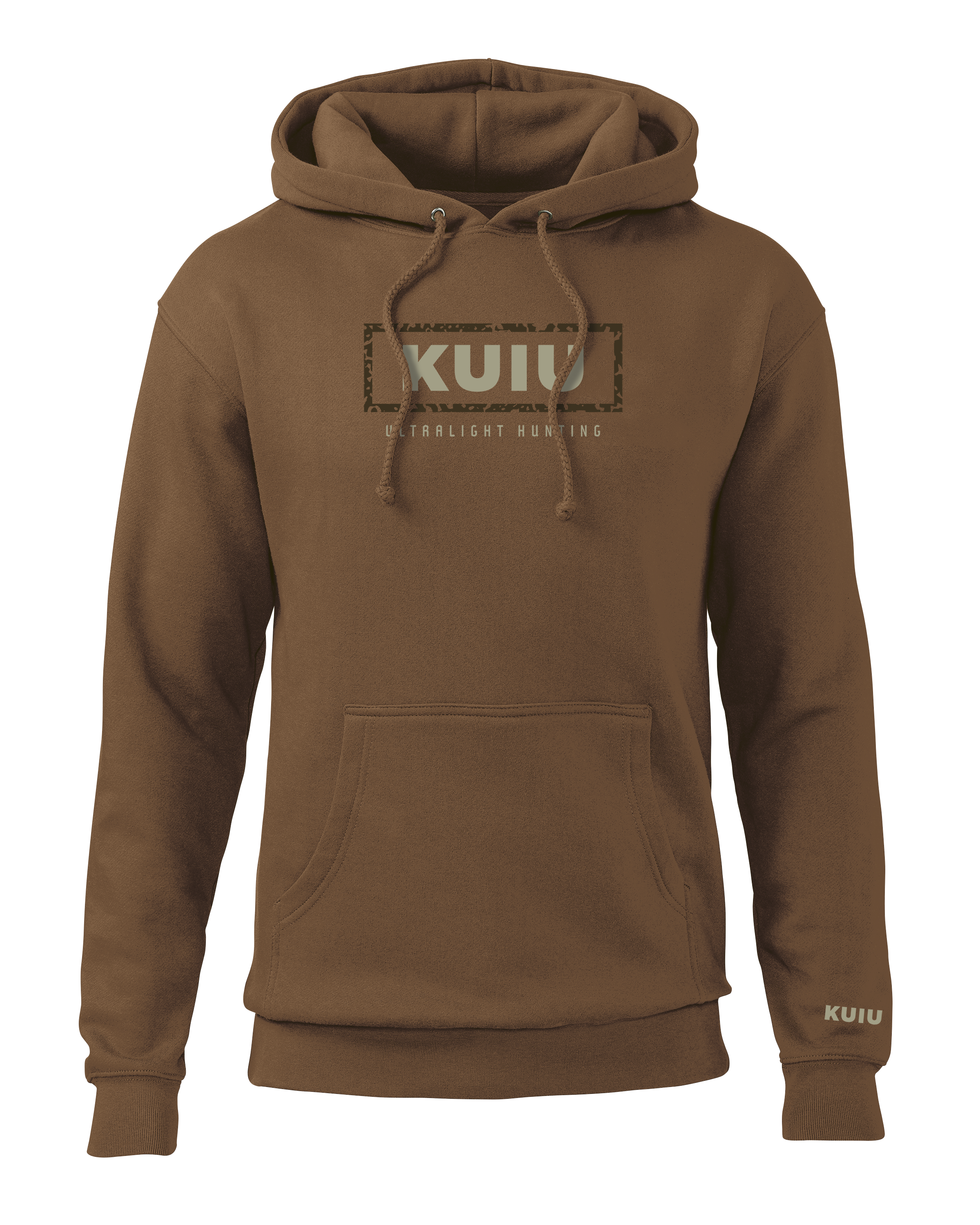 KUIU Box Logo Hoodie | Saddle