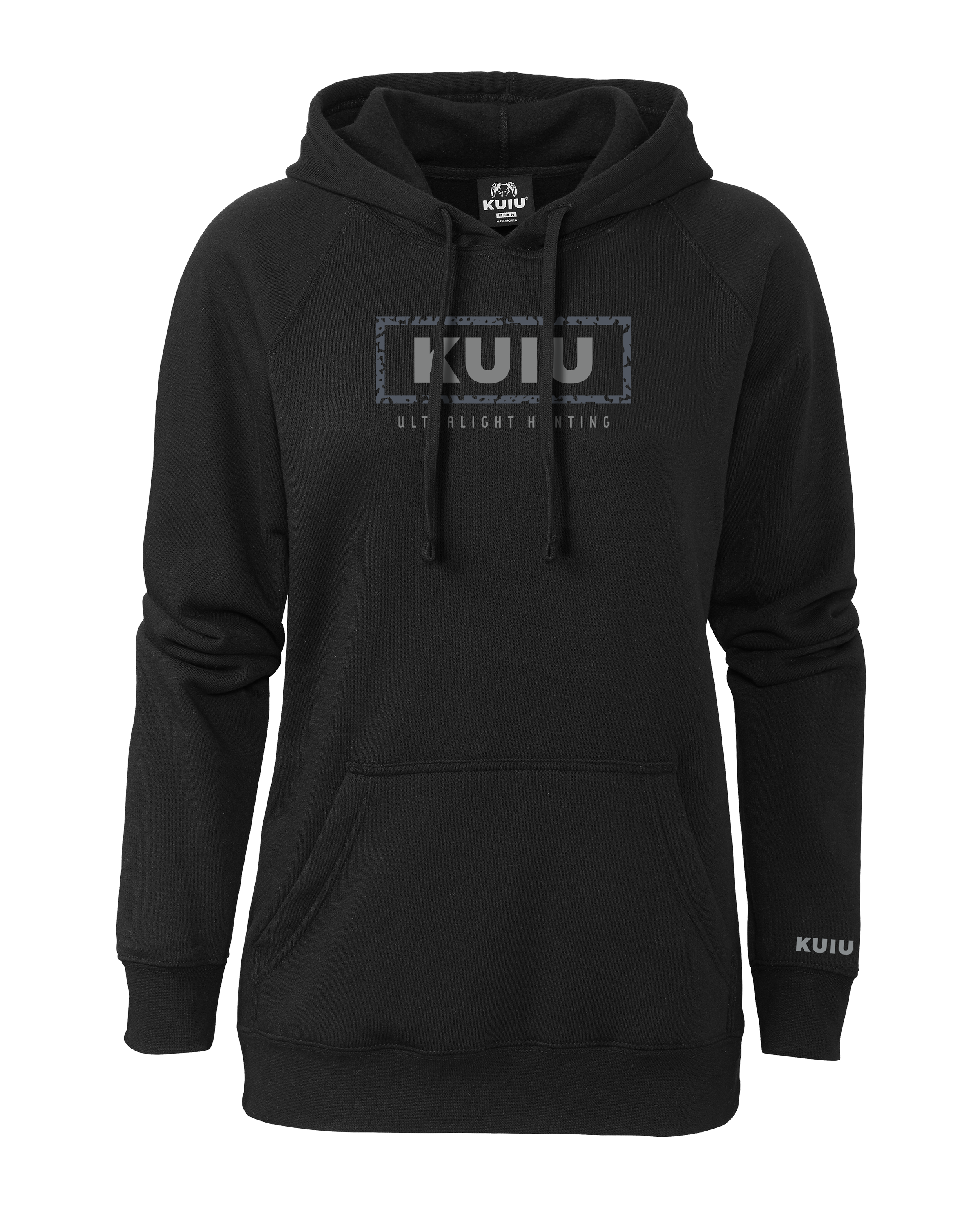 Women'S Box Logo Hoodie | Black