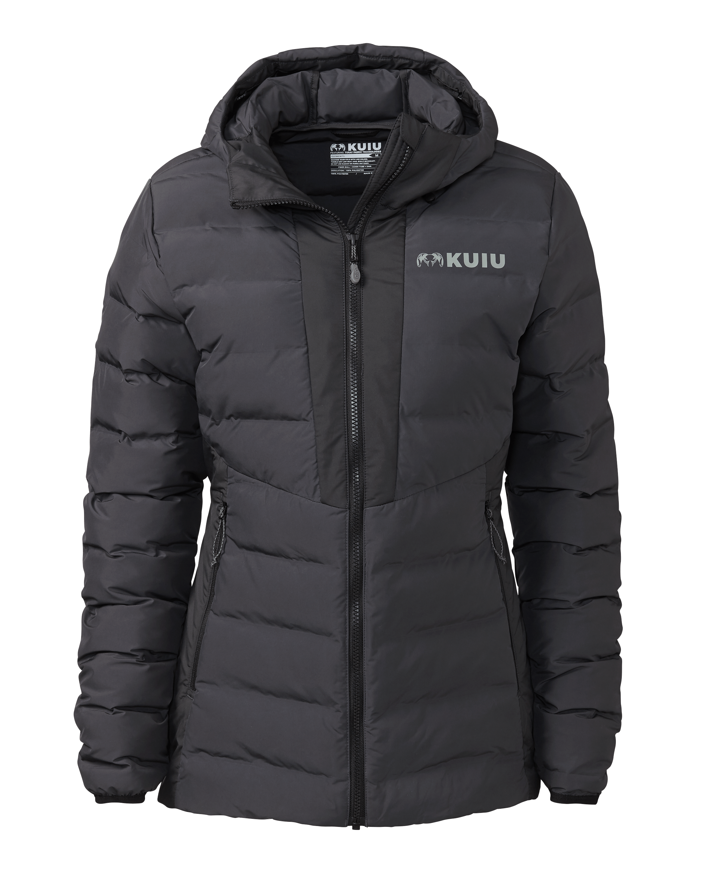 Women'S Elements Hooded Jacket | Gunmetal