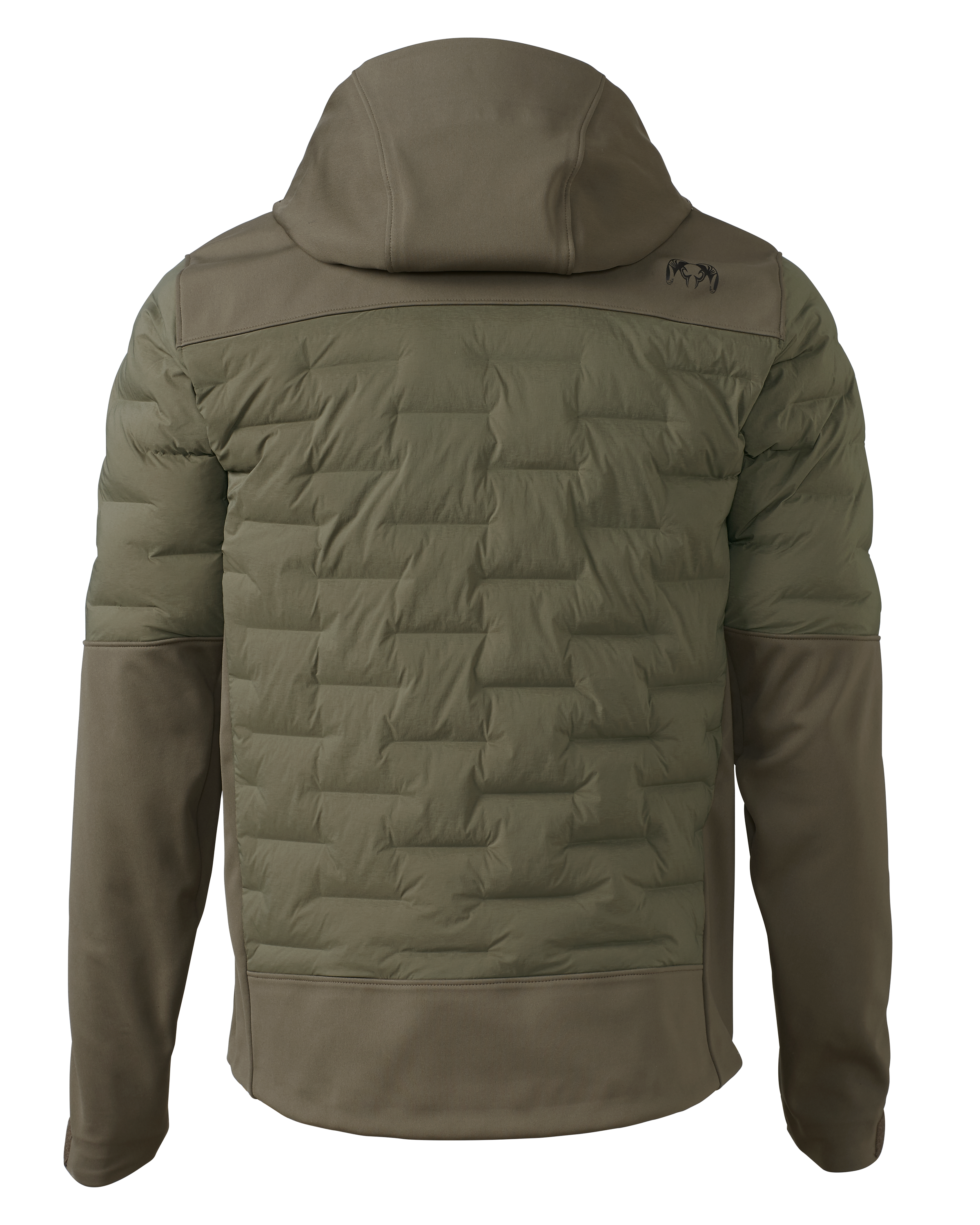 Axis Thermal Hybrid Hooded Jacket | Ash - Image 2