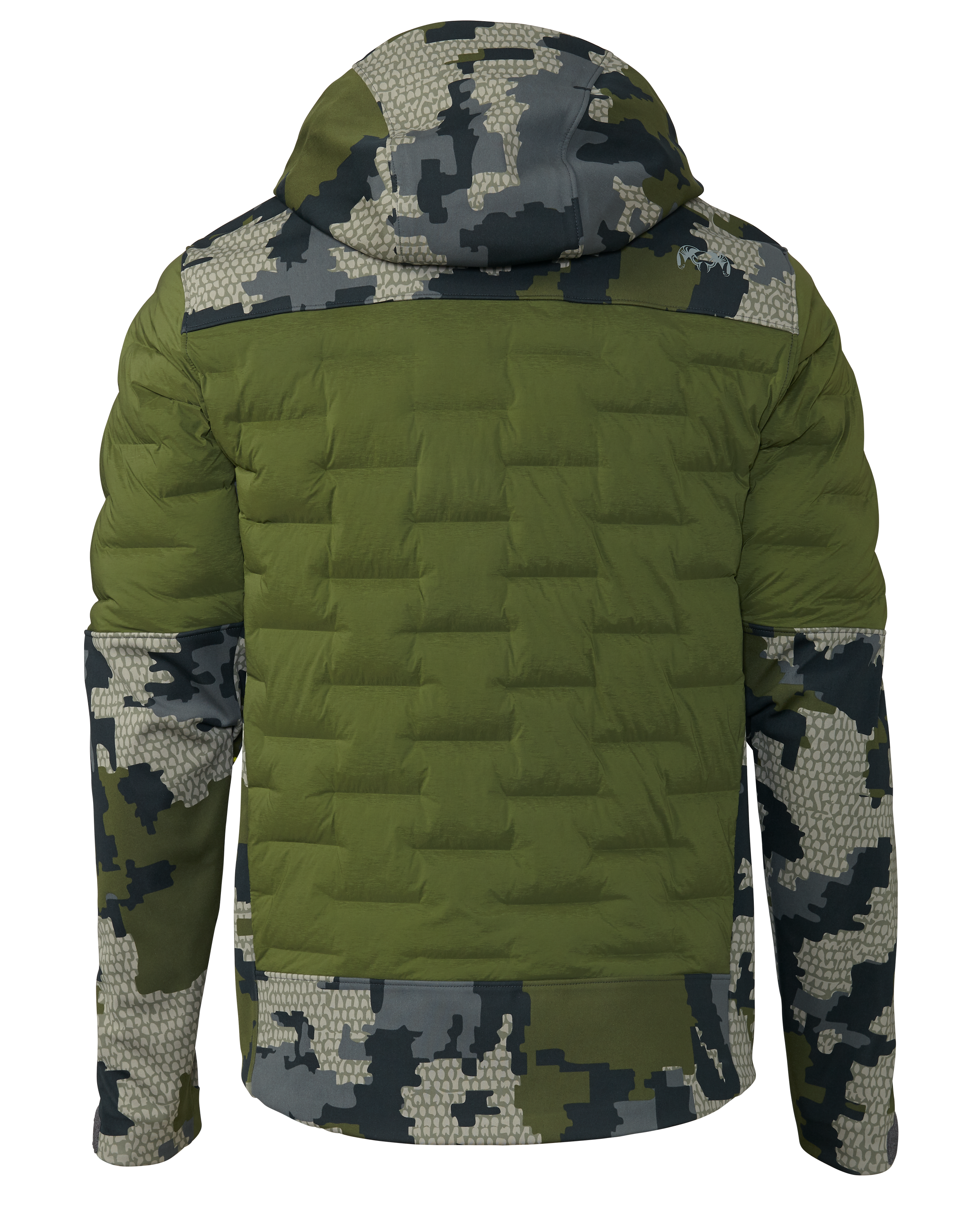 Axis Thermal Hybrid Hooded Jacket | Verde - Image 2