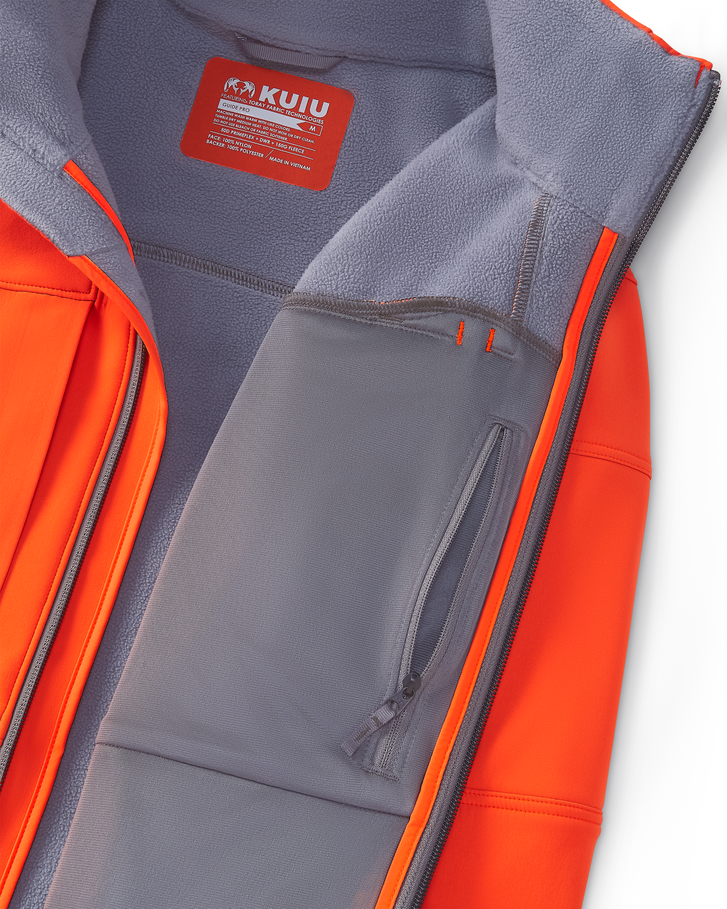 Guide PRO Hooded Jacket | Blaze Orange - Image 7