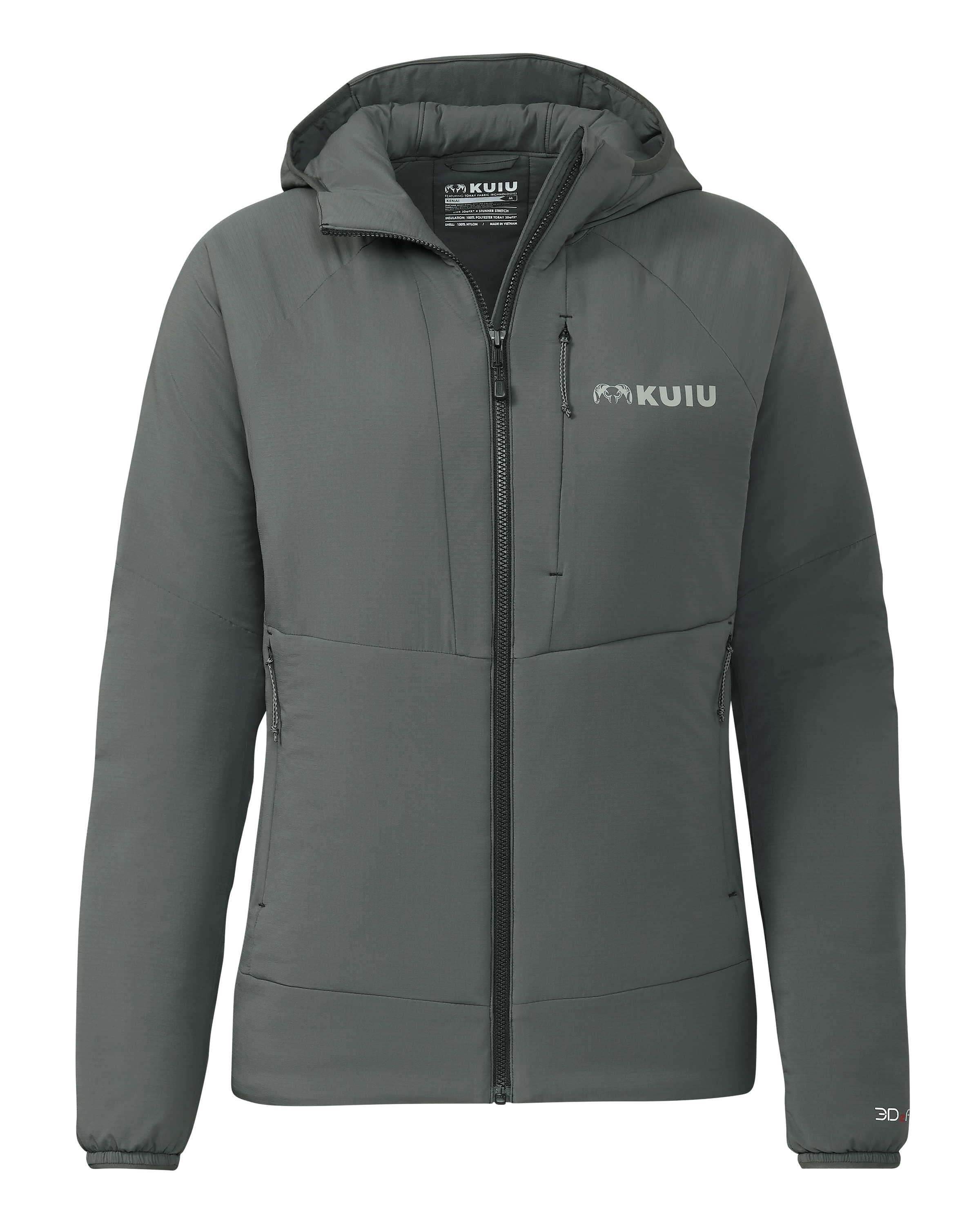 Women'S Kenai Hooded Jacket | Gunmetal