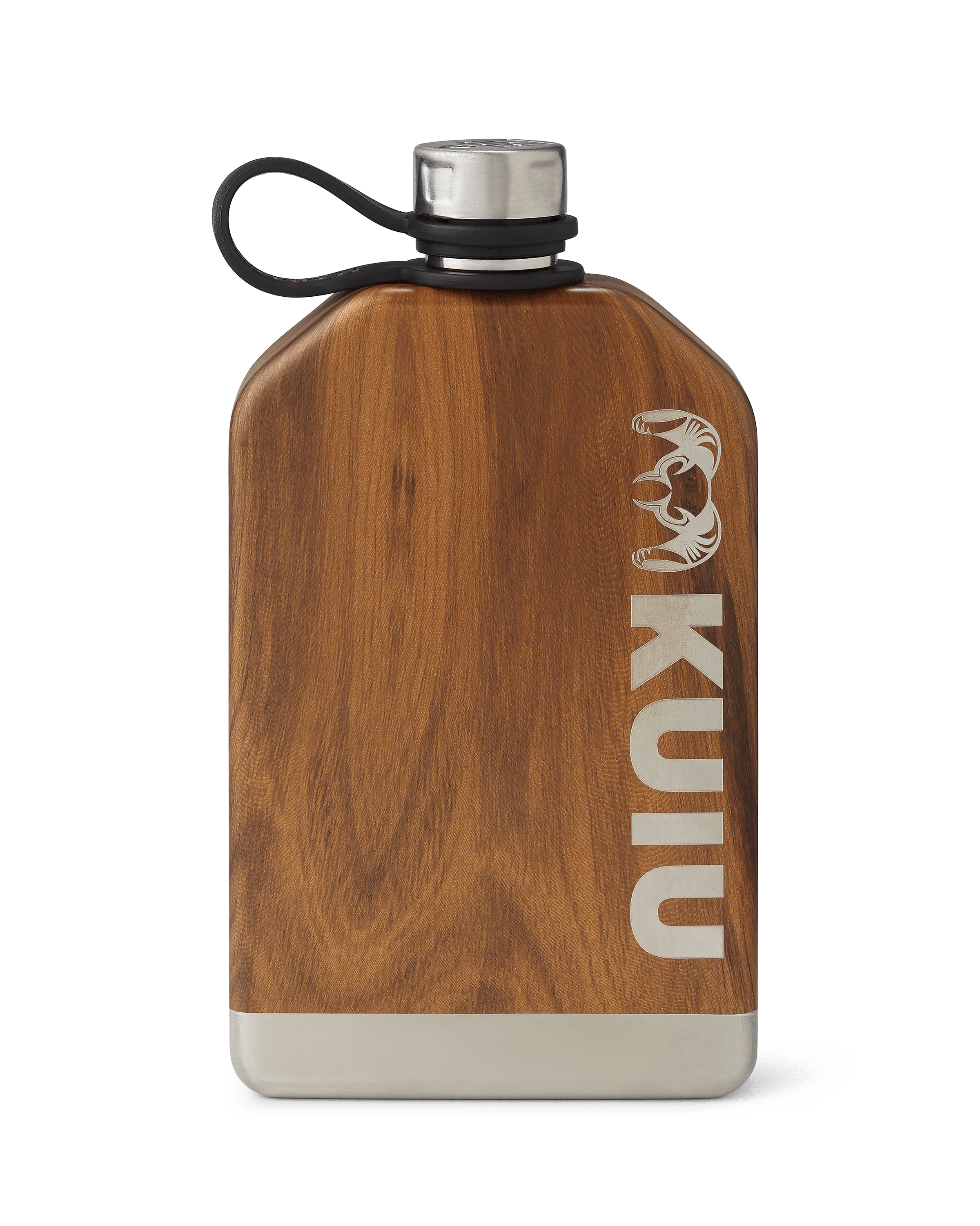 KUIU 8 Oz Flask | Wood