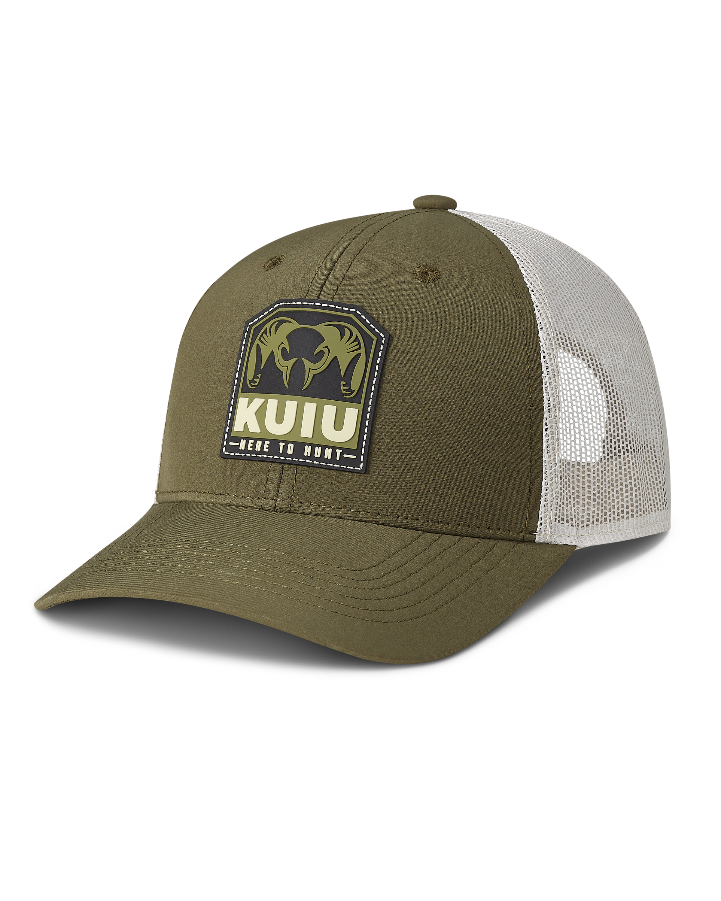 KUIU Here To Hunt Patch Hat | Olive/Putty