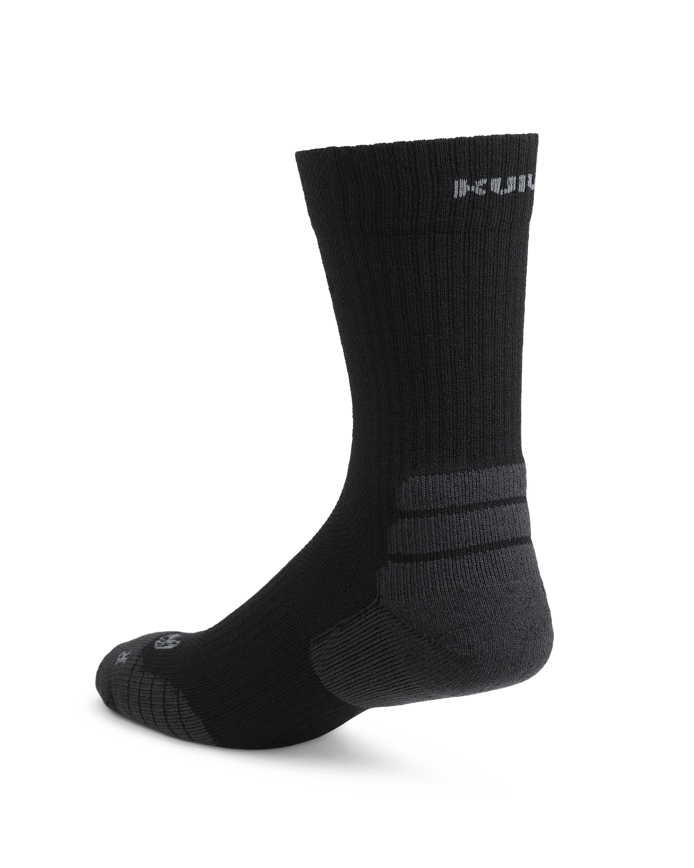 Merino Lightweight Performance Sock 3-Pair Pack | Black - Image 2