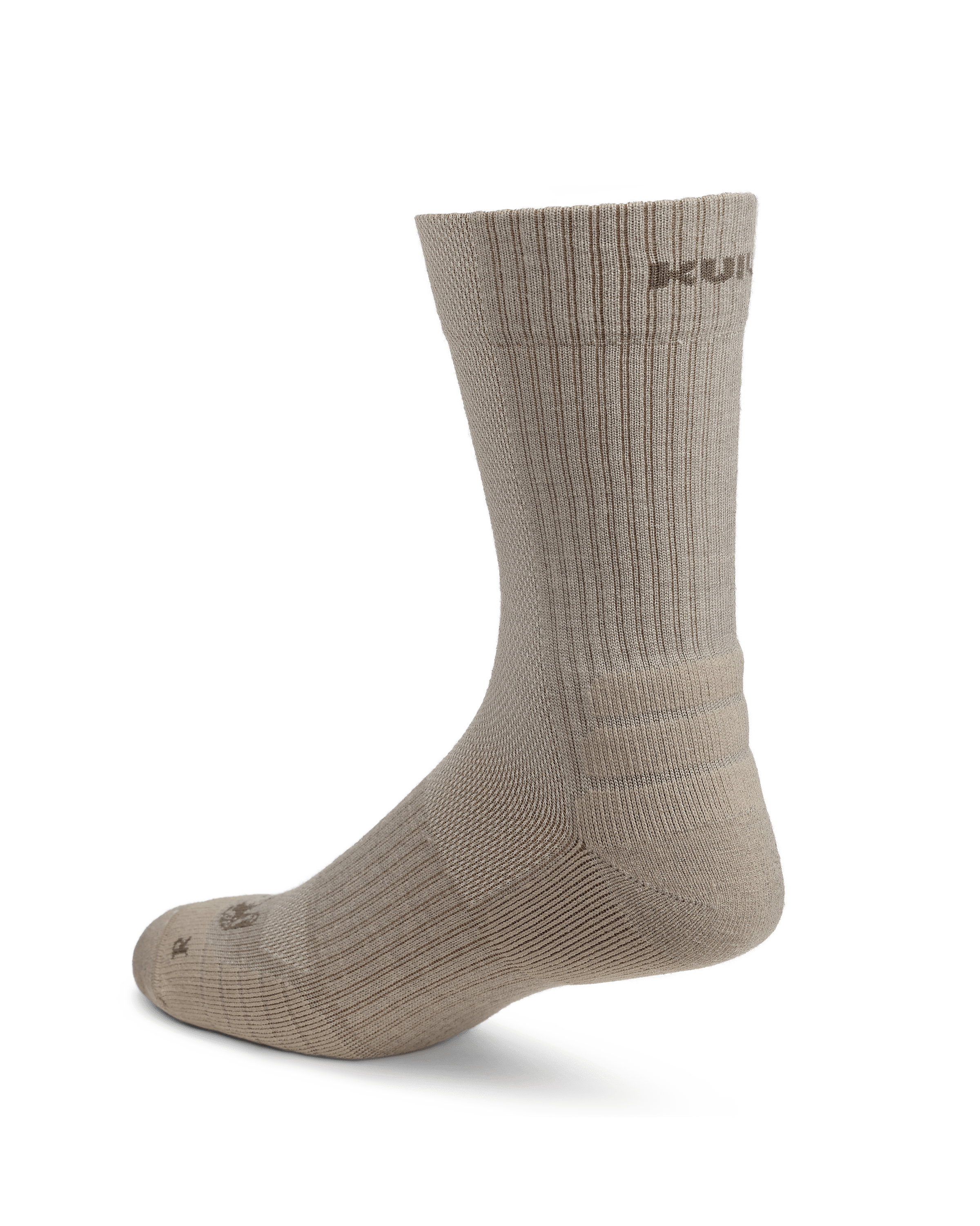 Merino Lightweight Performance Sock | Khaki - Image 2