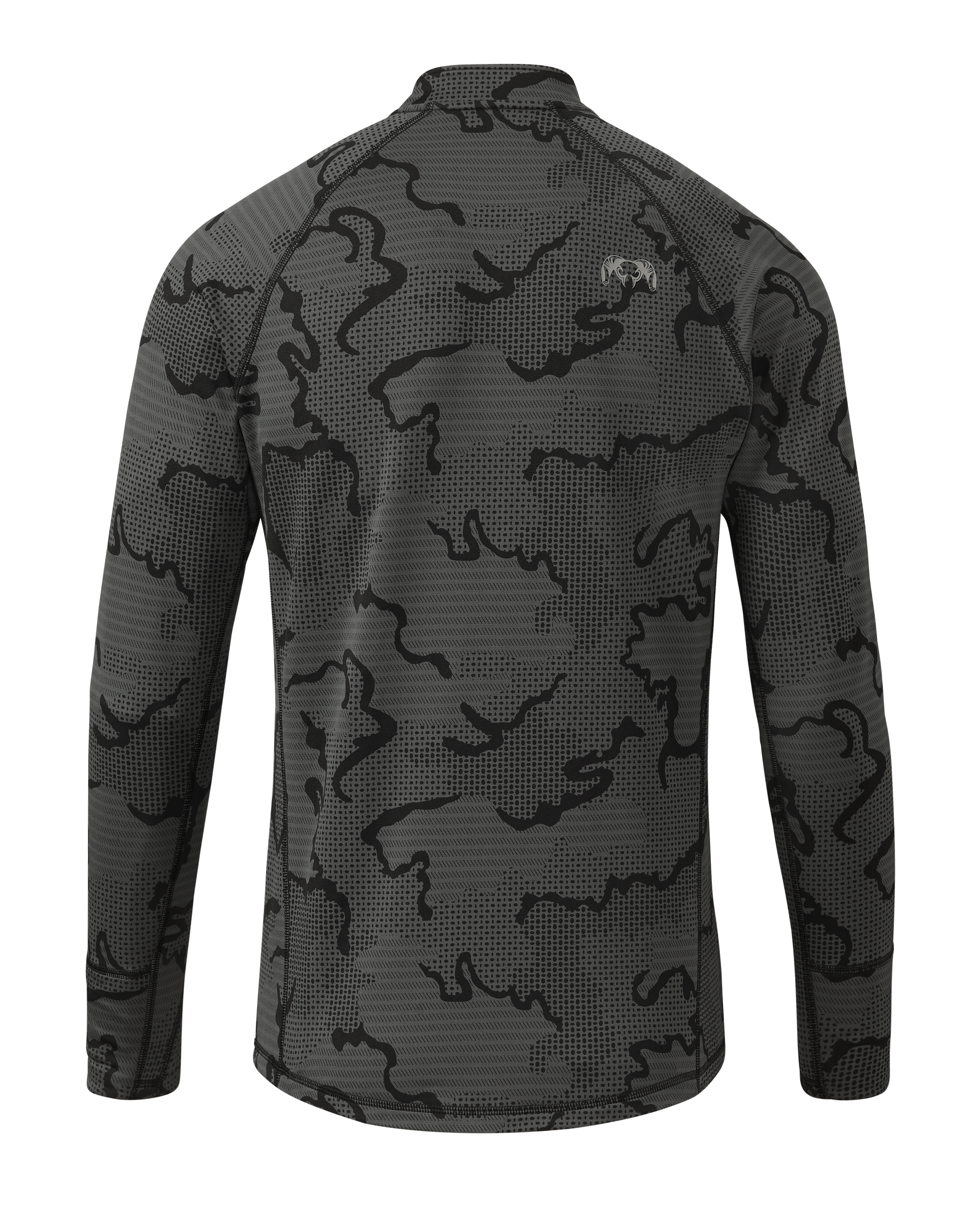 Ridgepoint Fleece Henley | Black Tonal - Image 2