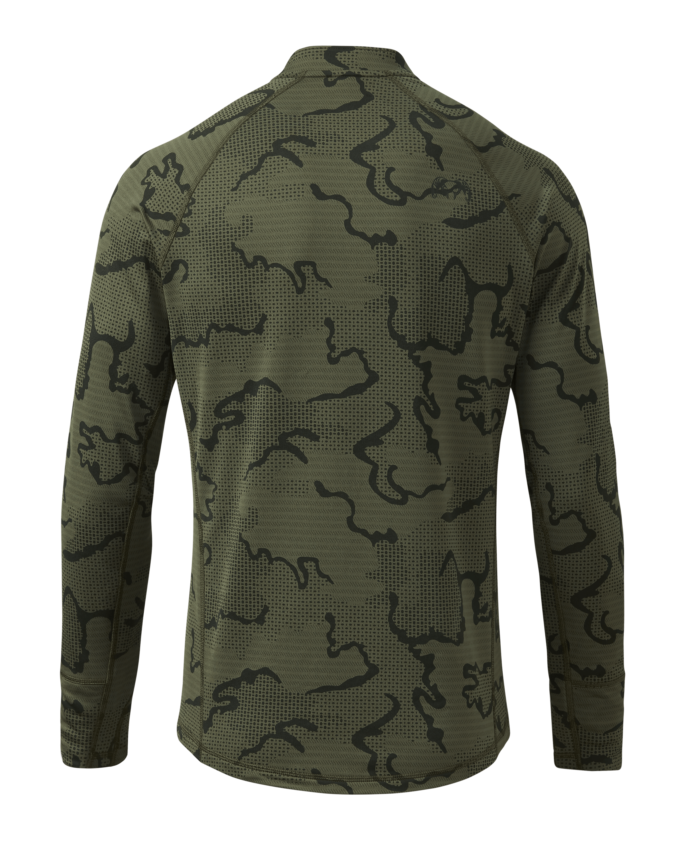 Outlet Ridgepoint Fleece Henley | Olive Tonal - Image 2