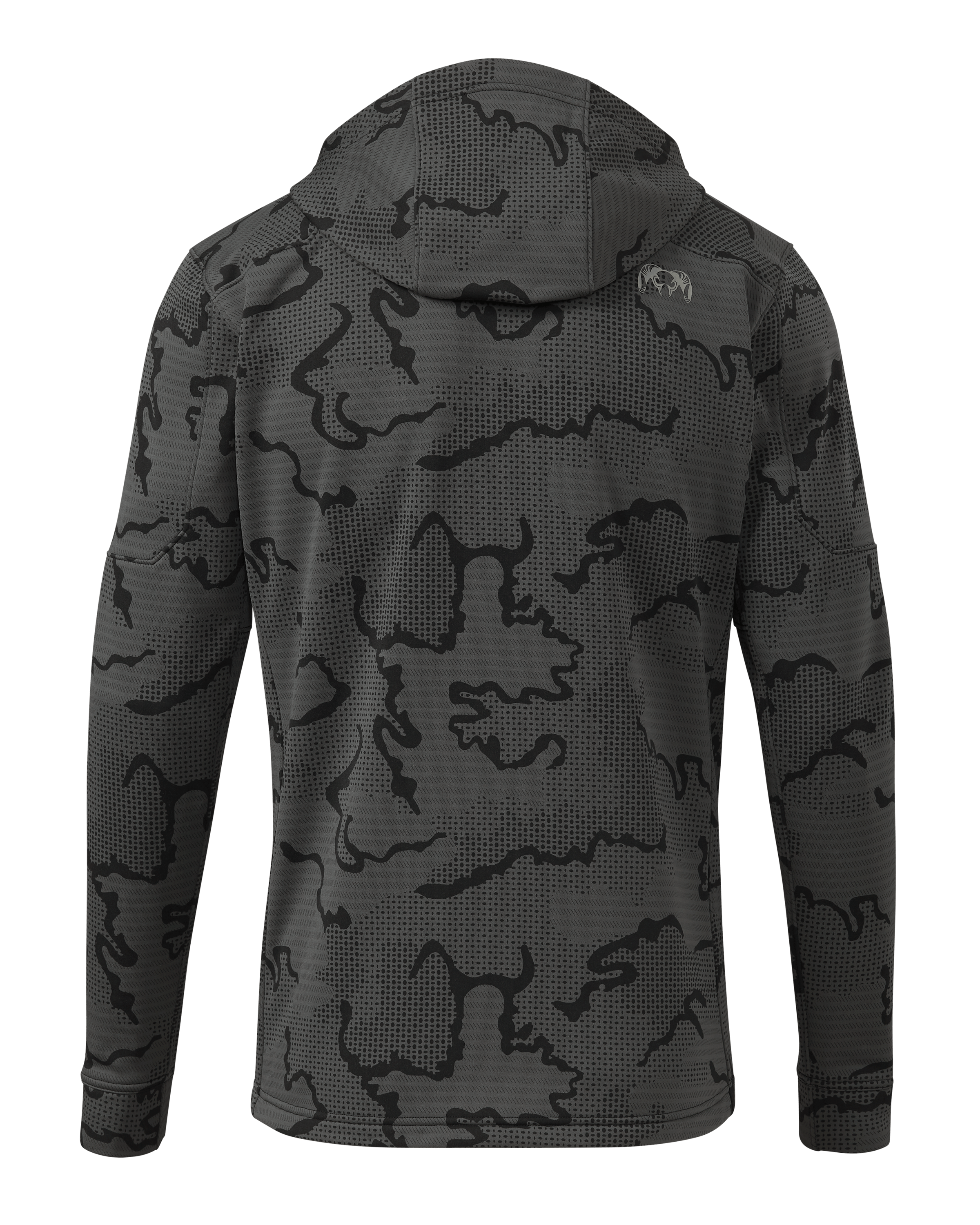 Ridgepoint Fleece Hoodie | Black Tonal - Image 2