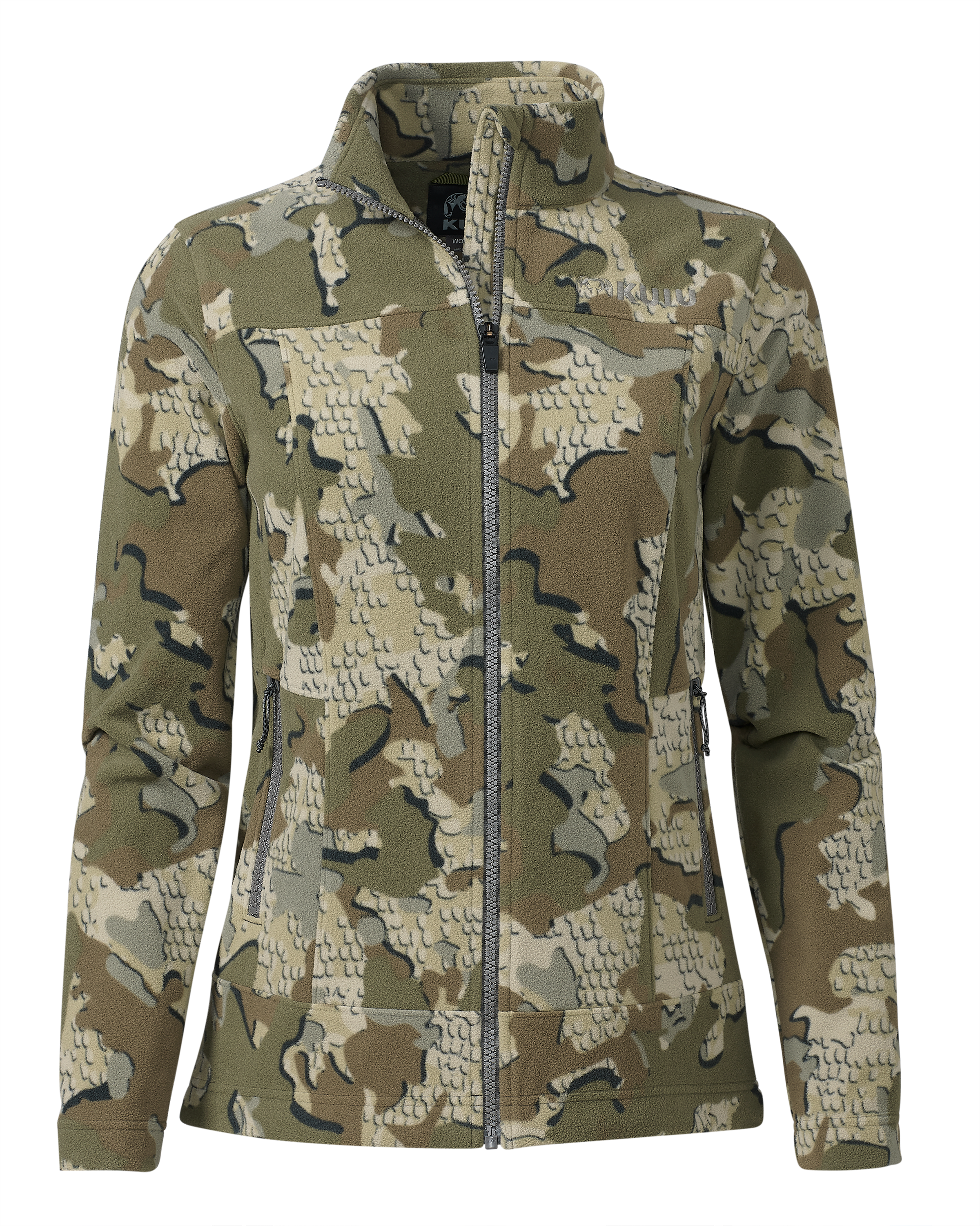 Women'S Border Fleece Full Zip | Valo
