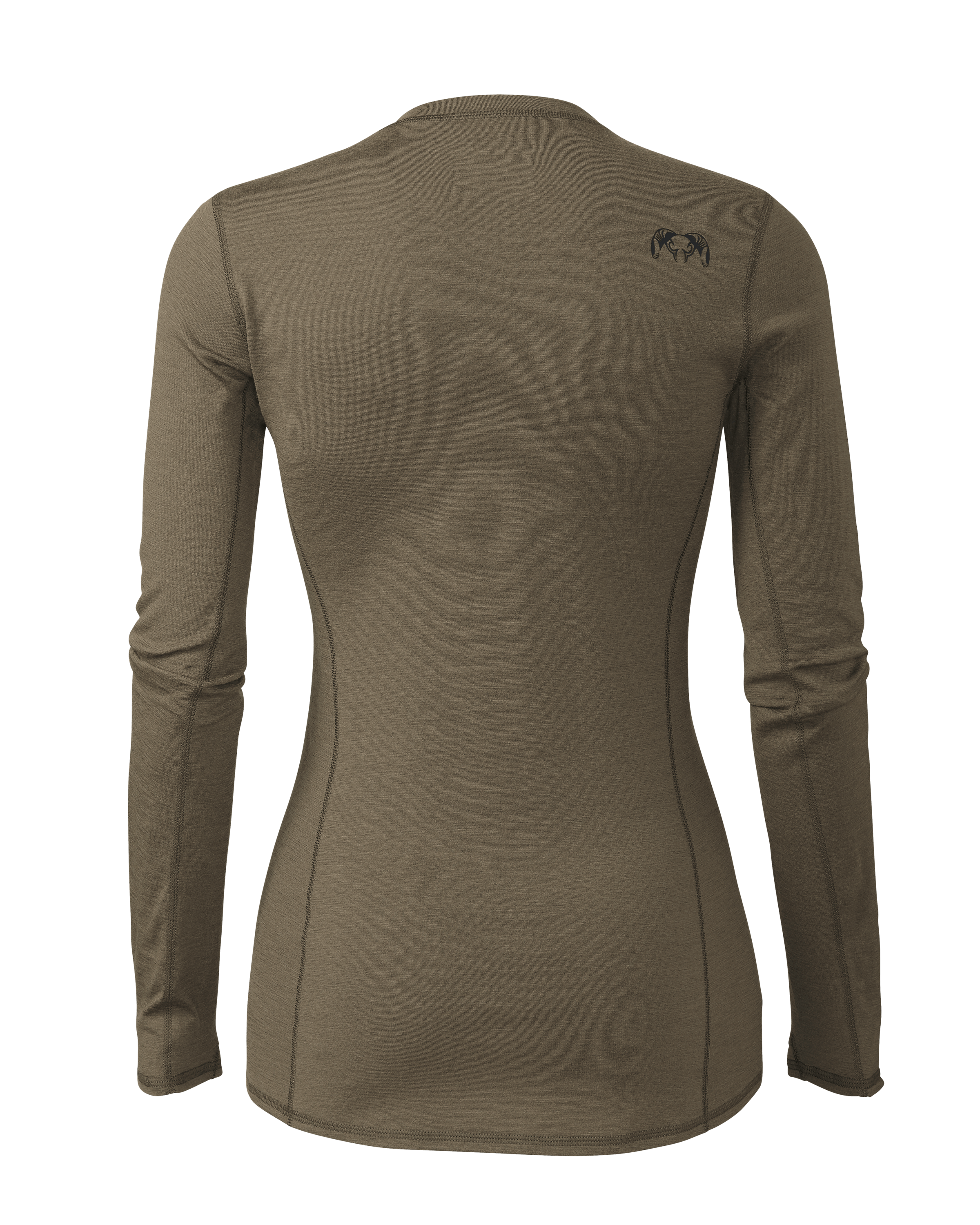 Women'S ULTRA Merino 145 LS Crew | Ash - Image 2