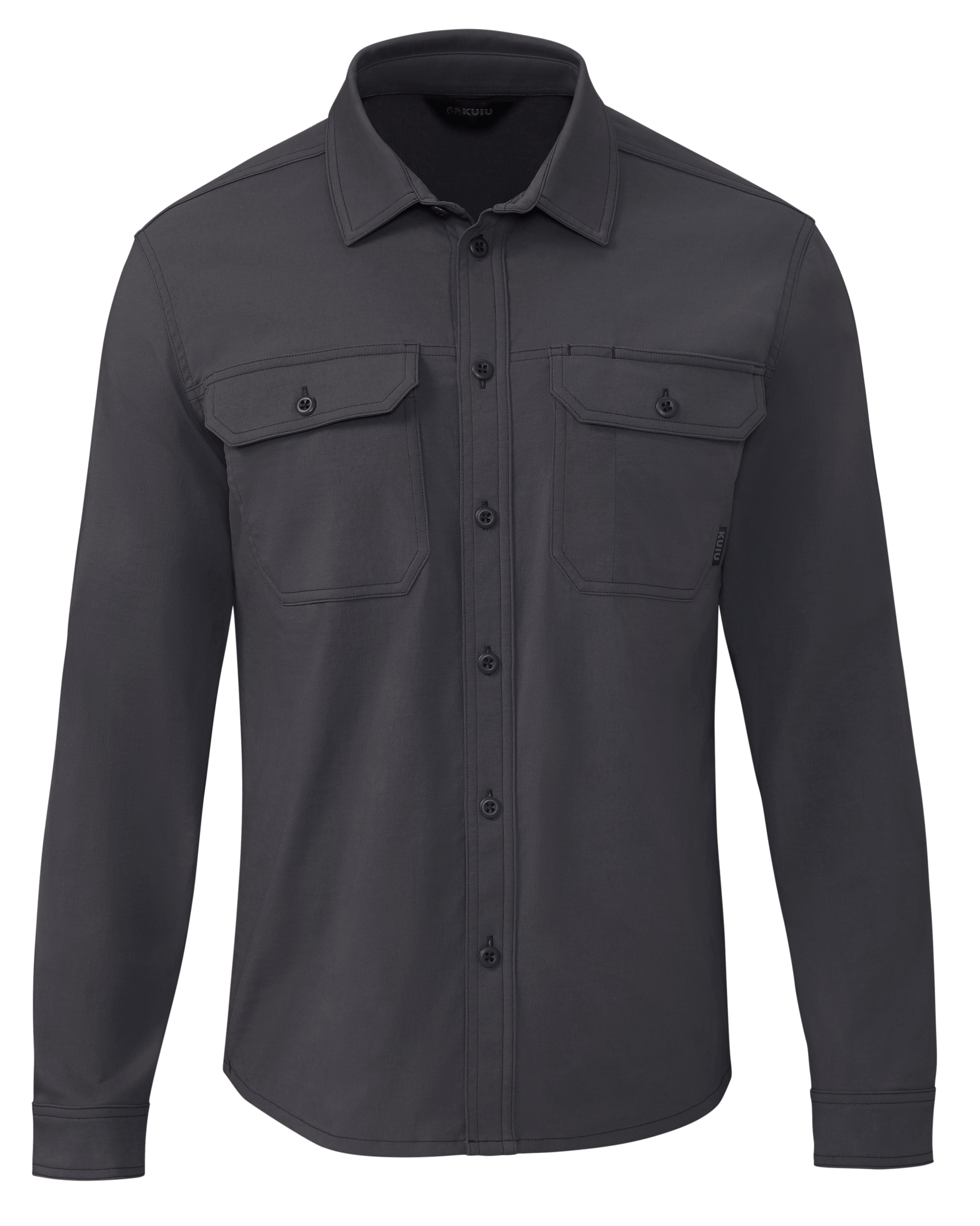 Outlet Motive LS Workgrade Shirt | Gunmetal