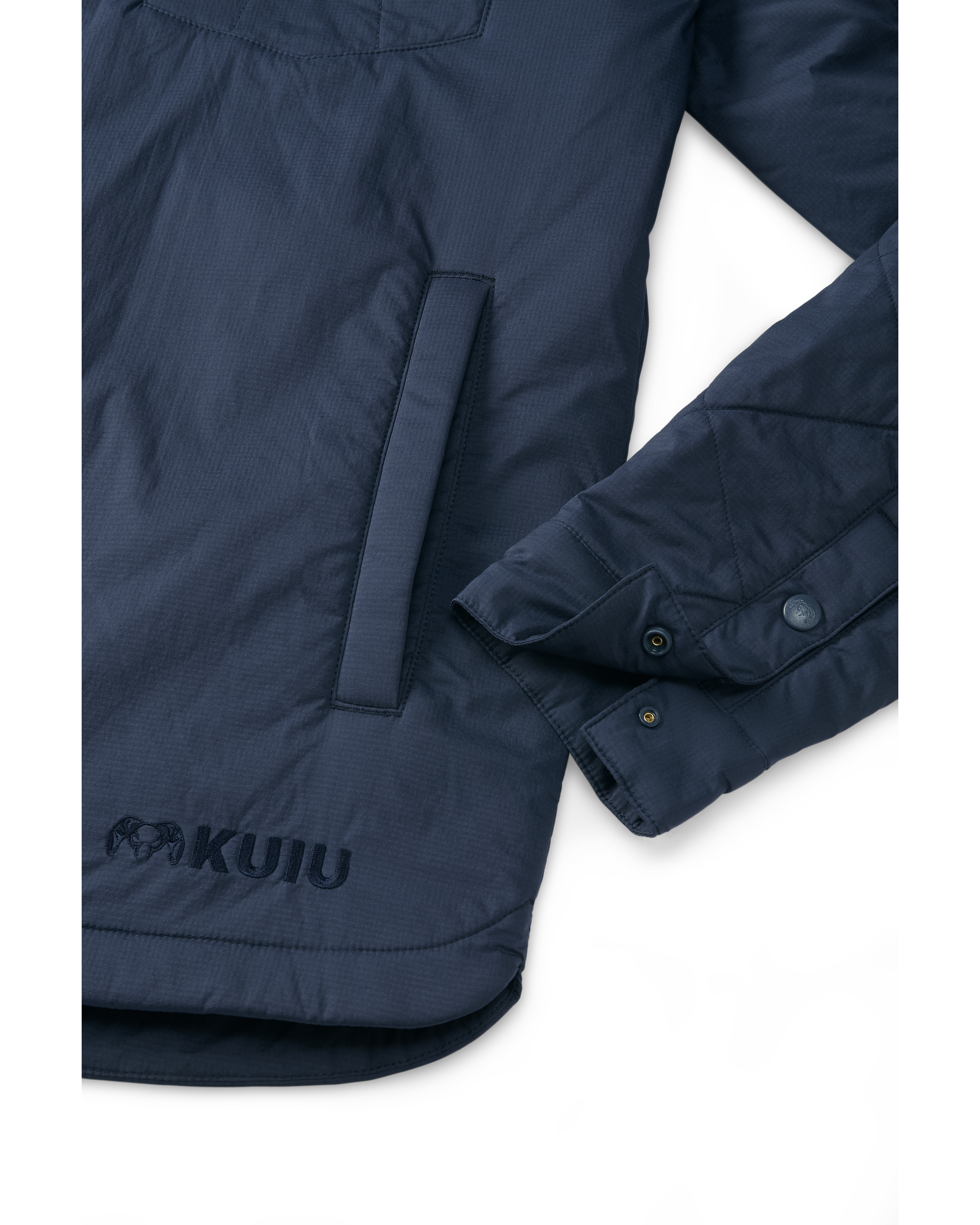 Base Camp Insulated Snap Shirt | Steel Blue - Image 2