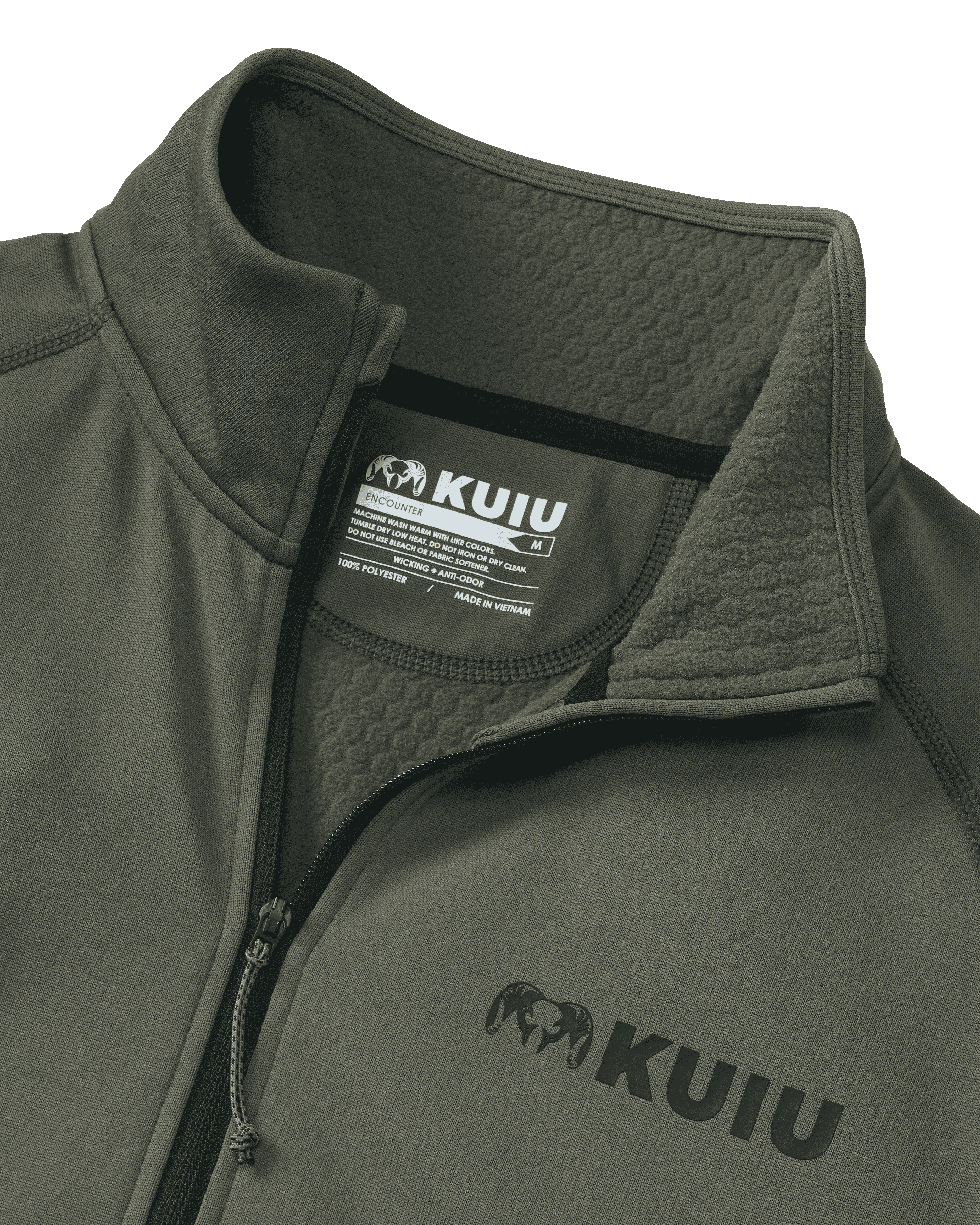 Encounter 200 Fleece Zip-T | Ash - Image 2