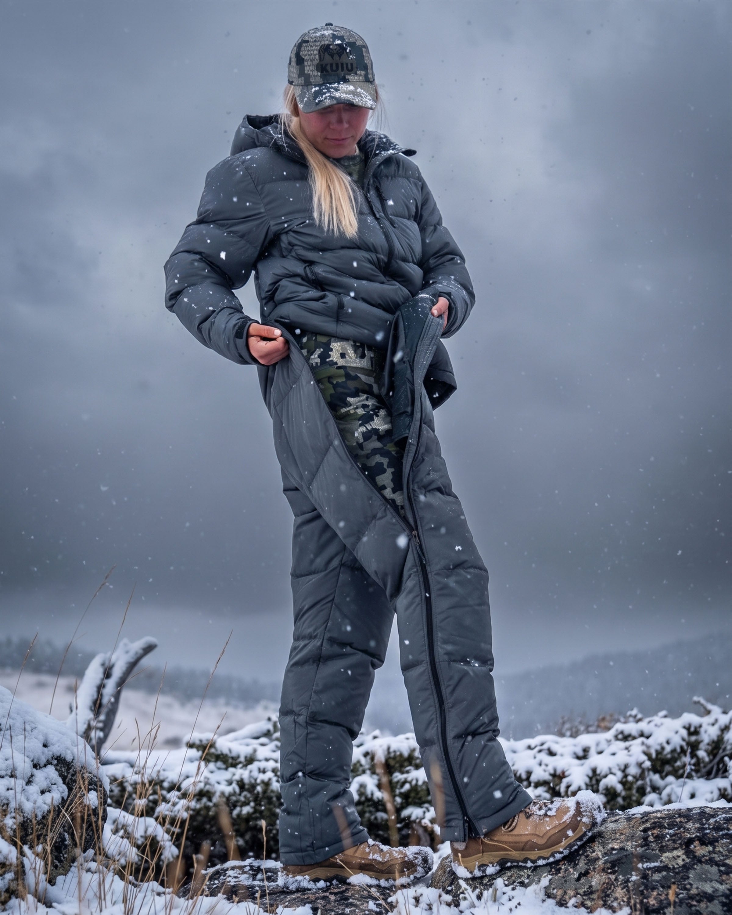Women'S Super Down PRO Pant | Verde - Image 5
