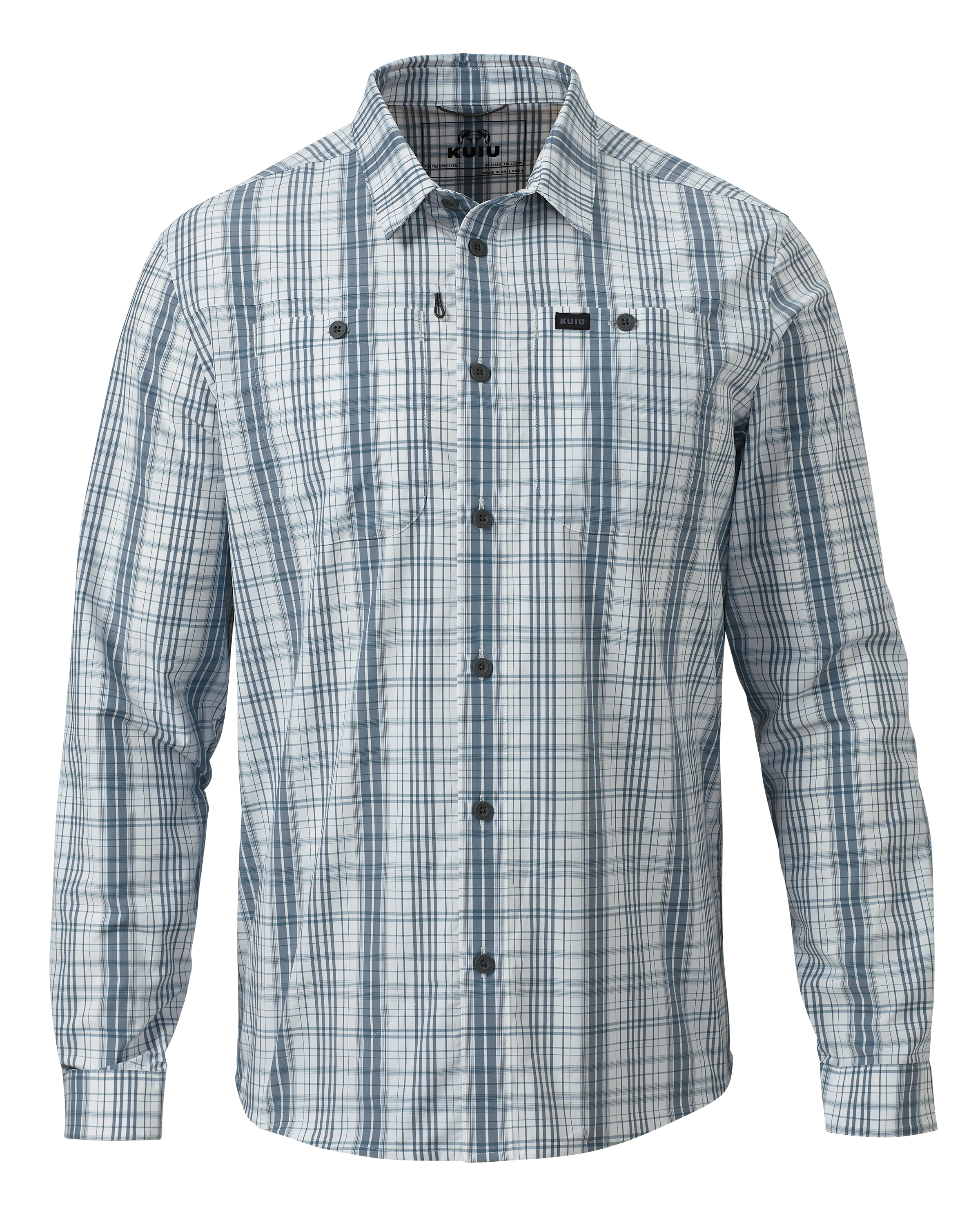 Borrego LS Shirt | Gravel Plaid